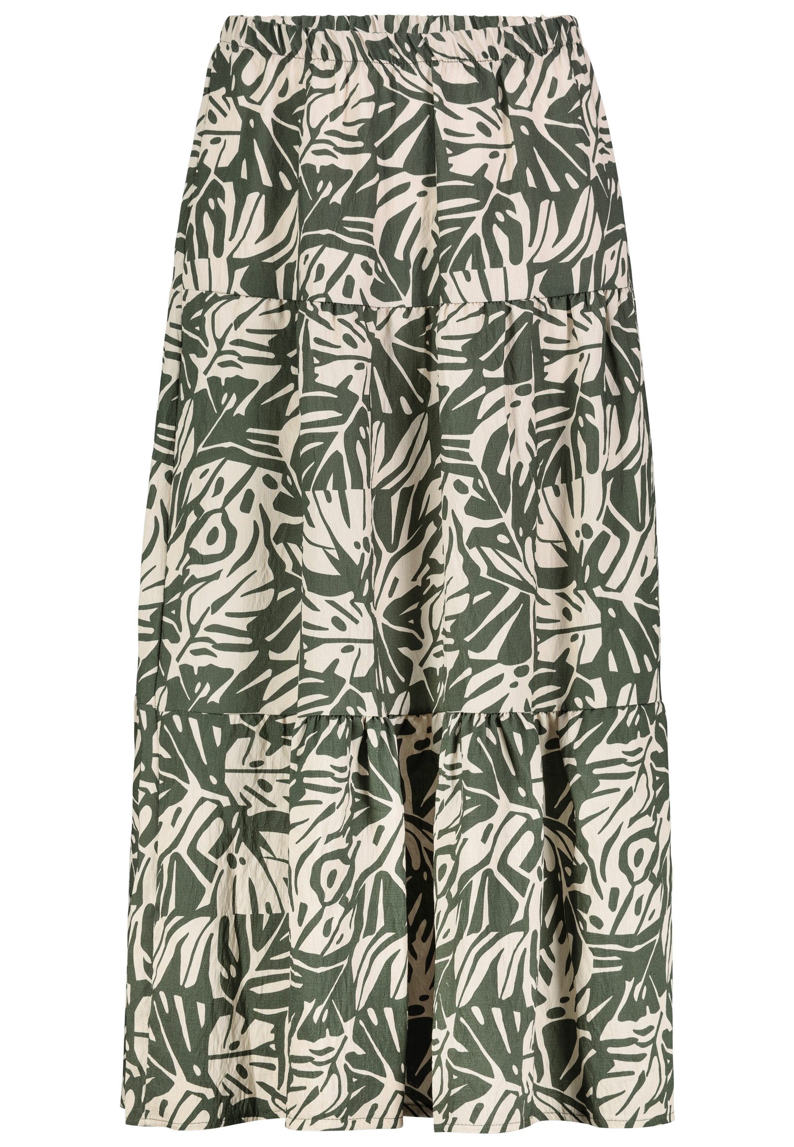 SUBLEVEL Maxirock Damen langer Rock mit tollem Muster günstig online kaufen