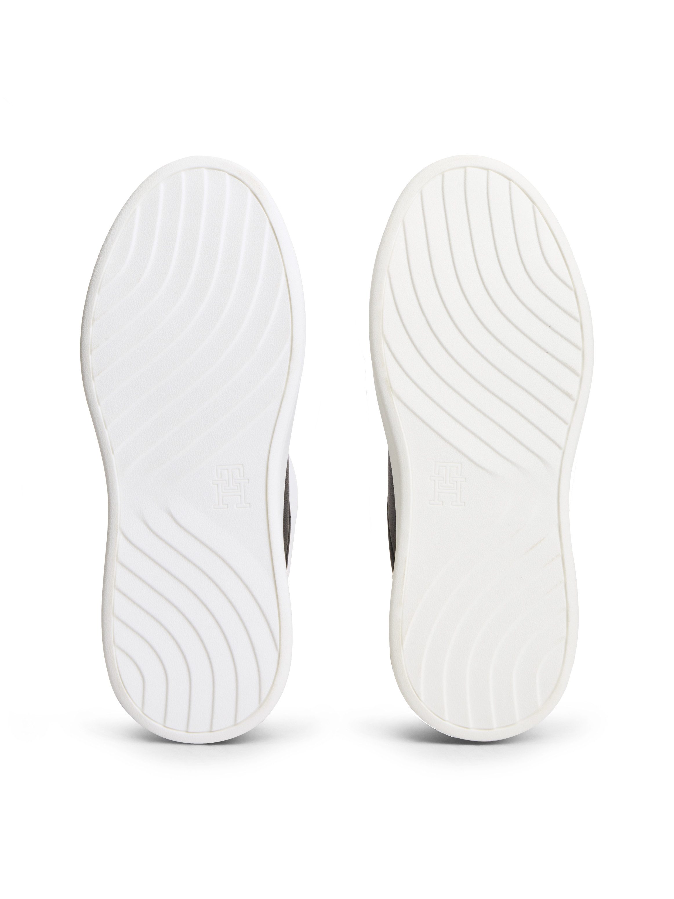 Tommy Hilfiger TH CHIC PLATFORM Plateausneaker Freizeitschuh, Halbschuh, Schnürer mit seitlichem TH-Emblem