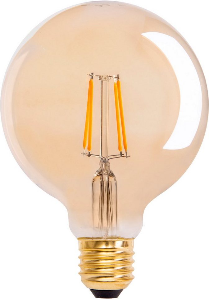 näve LED-Leuchtmittel Dilly, E27, 3 St., Warmweiß, Set of 3 LED bulbs, E27/4.1W  