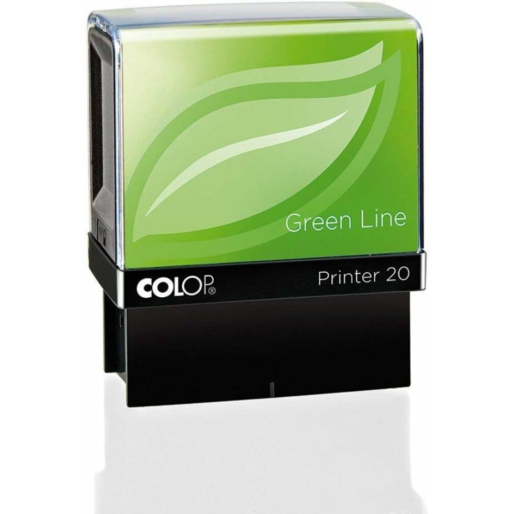 COLOP Stempel Textstempel, individualisierbar Green Line Printer 20