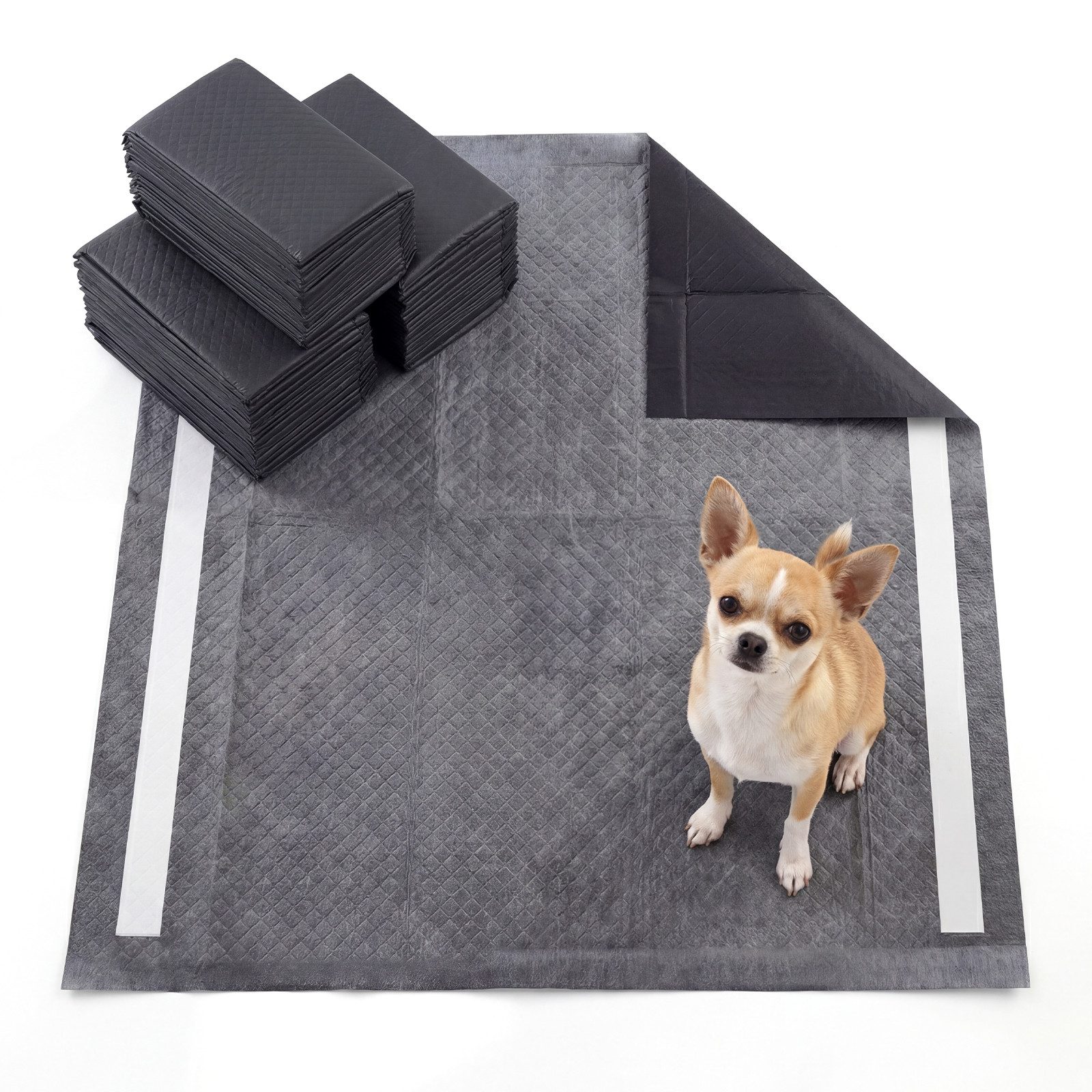 COSTWAY Hundetoilette, Welpen Unterlagen, Trainingspads, Hundewindel, 150 Stück