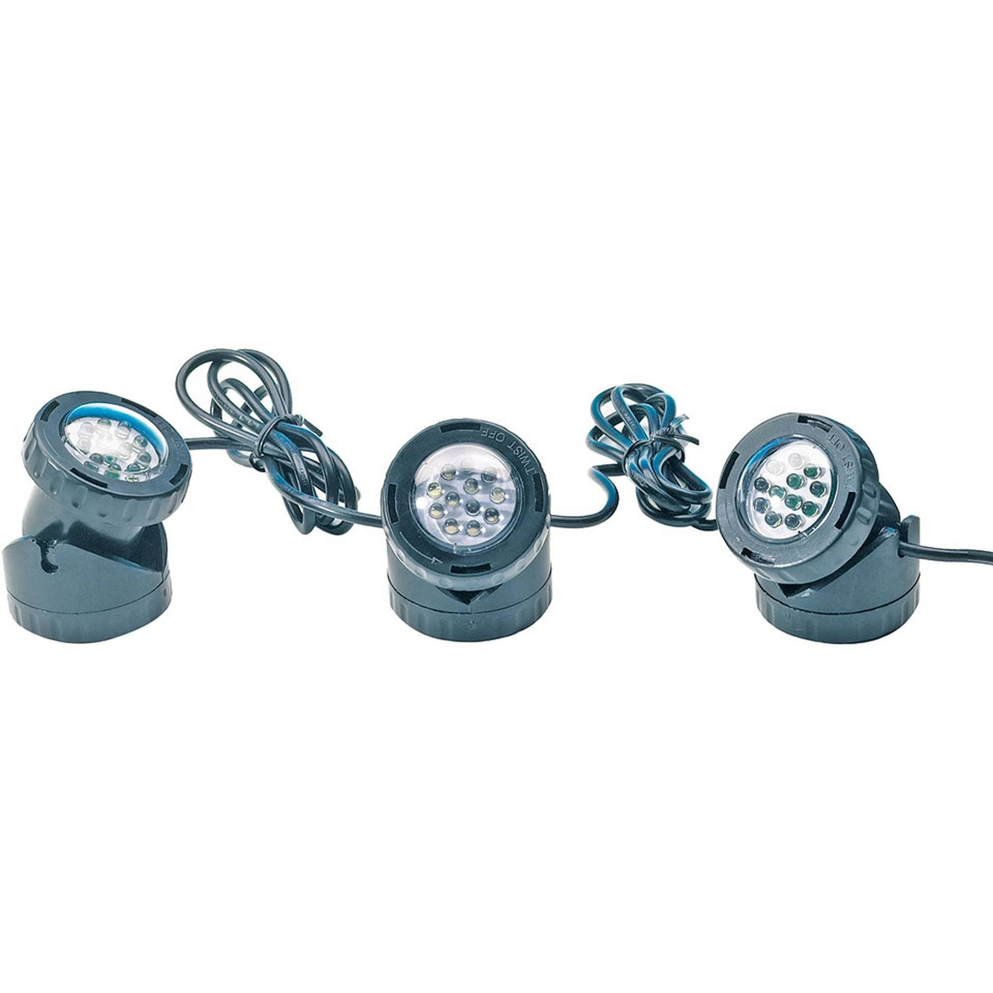 Heissner LED Gartenstrahler Teichlicht 3er Spot günstig online kaufen