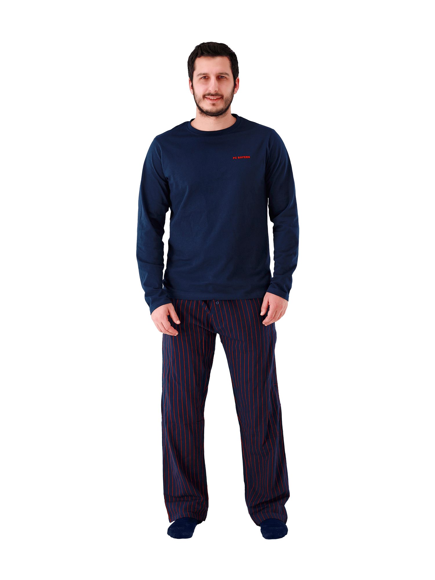 FC Bayern München Schlafanzug FC Bayern München I Schlafanzug lang I Herren günstig online kaufen