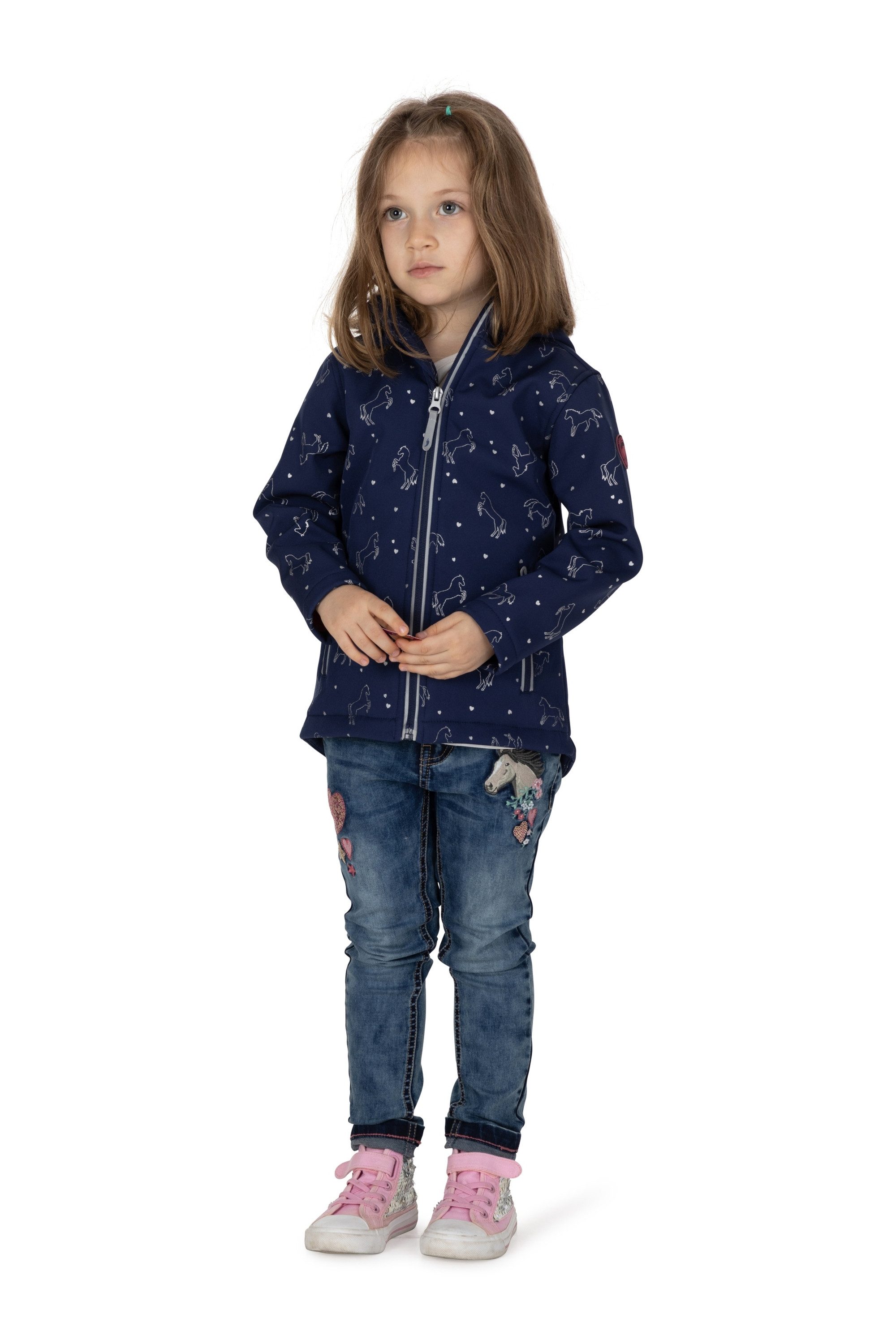 Softshelljacke AOP Horses