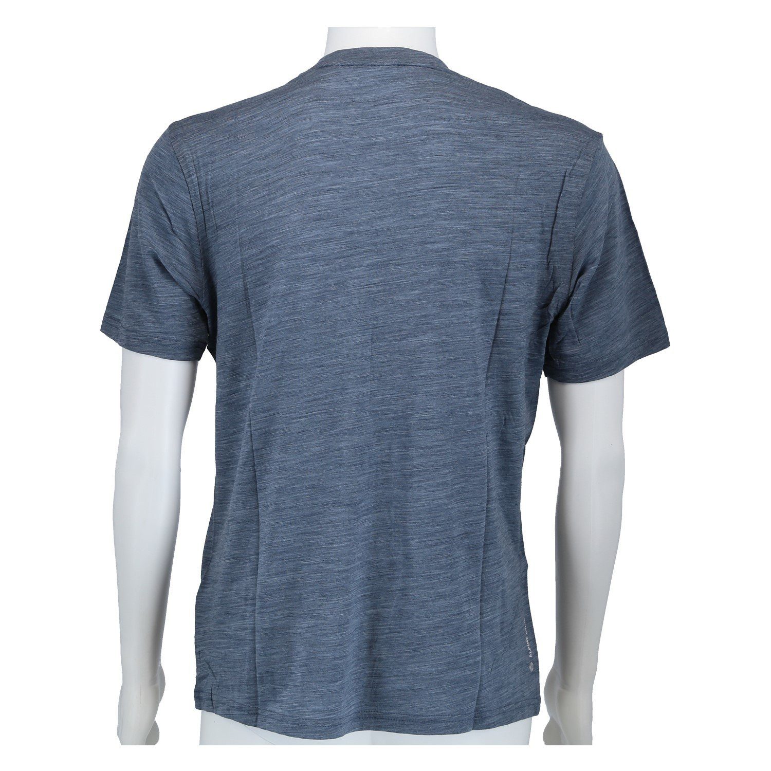 Salewa T-Shirt Eagle Minilogo Merino (weich, leicht) javablau Herren