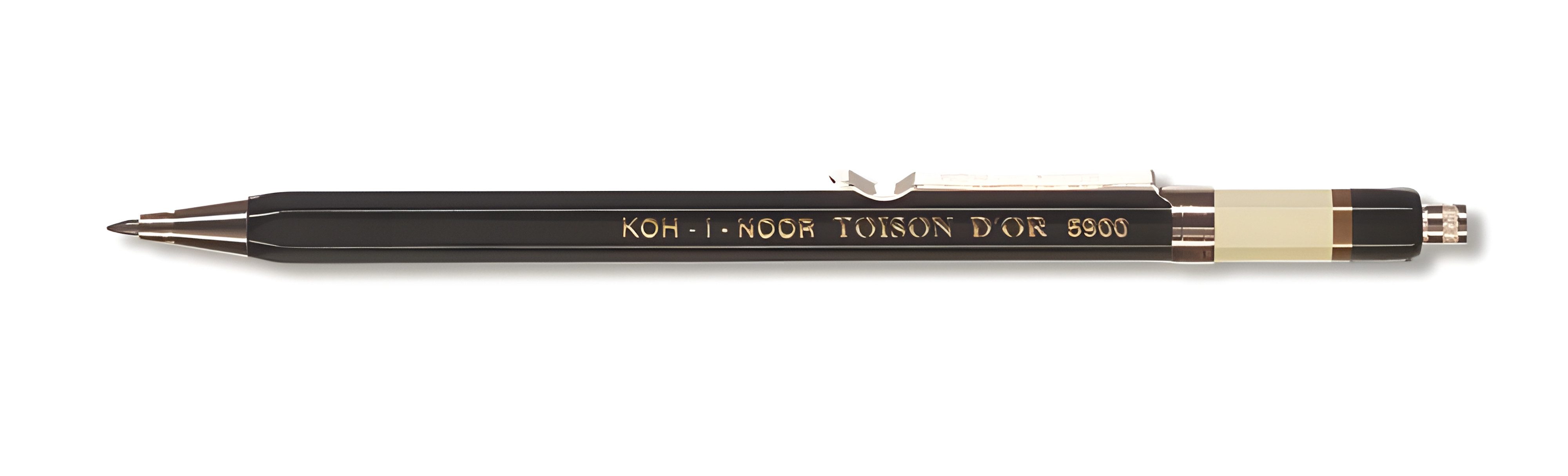 KOH-I-NOOR Druckbleistift KOH Druckbleistift Versatil 2,0 mm x120 mm schwarz CN1005KK