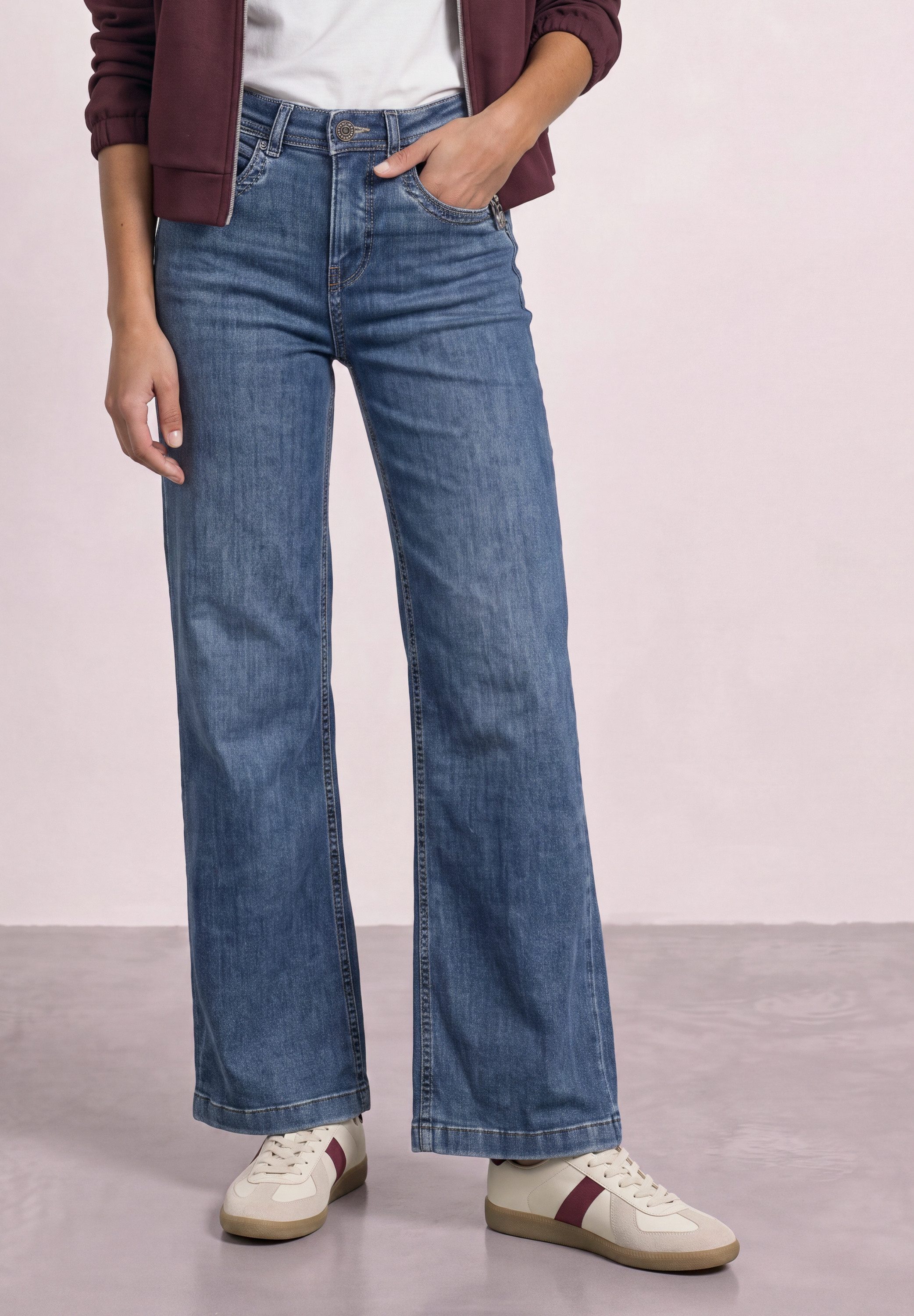 STREET ONE Loose-fit-Jeans High Waist – Bild 2 von 5