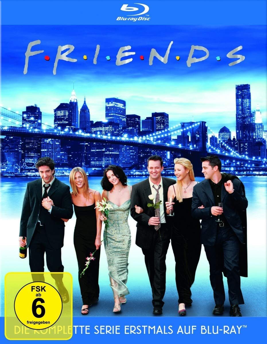Universal Pictures Blu-ray Friends - Die komplette Serie [20 Discs] BluRay, (20-St., Box-Set), Enthält alle 10 Staffeln + Bonus Material