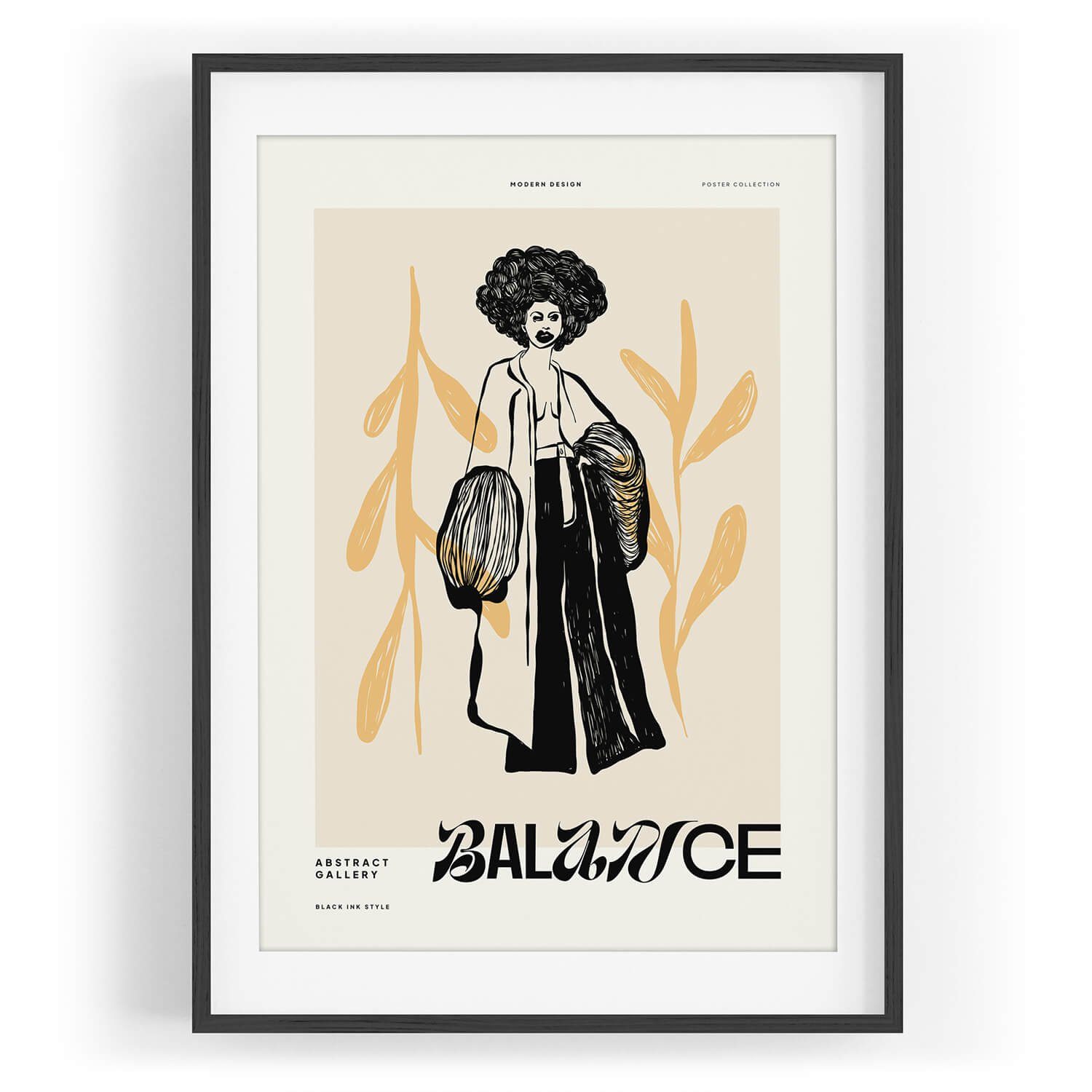 Sinus Art Wandbild Femininity Schöne Illustration Feminin Rebellisch Dekorativ Abstrakt. € 35,00