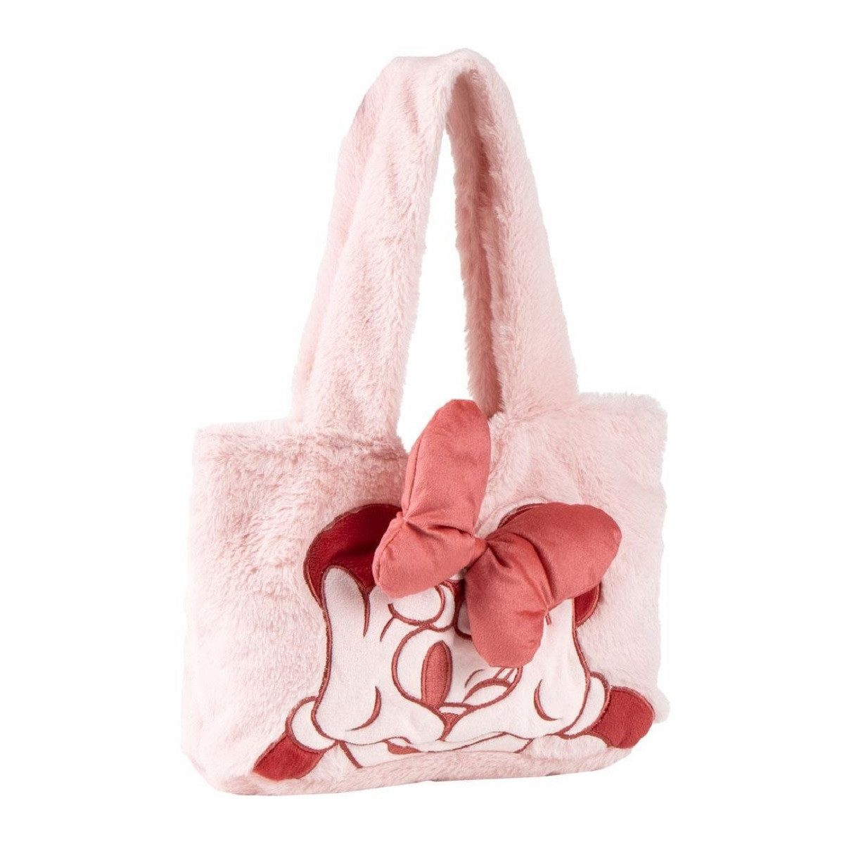Disney Minnie Mouse Einkaufsshopper Shopper Tasche - Flauschige Einkaufstas günstig online kaufen