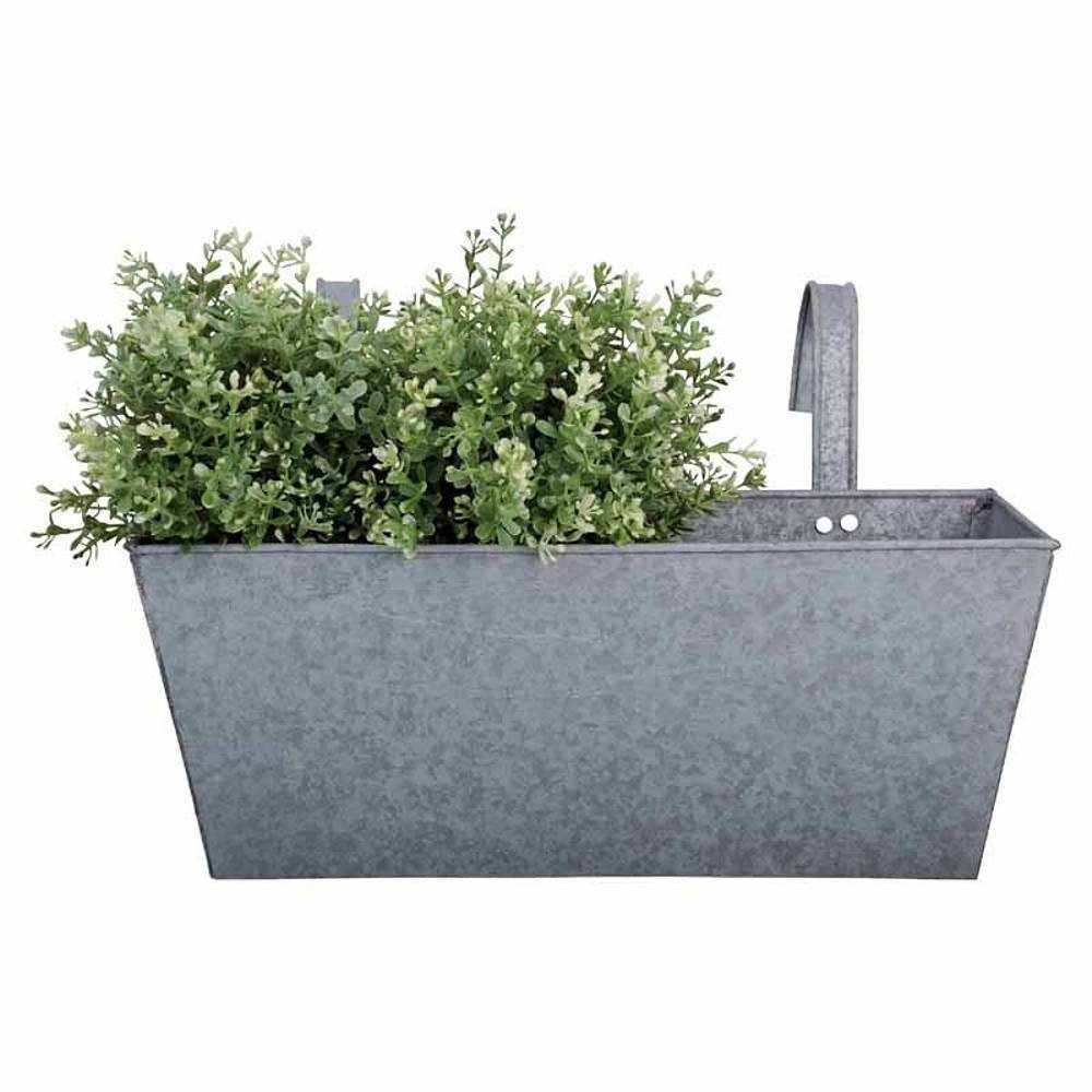 Pflanzkübel Balkonkasten, Blumenkasten, Altzink Pflanzkasten