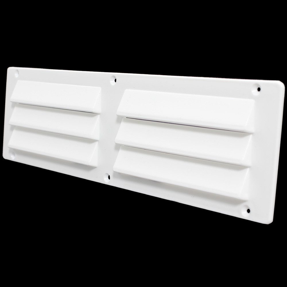 OCS Lüftungsgitter Lüfter Wohnwagen Wohnmobil Caravan Boot Kunststoff 250x70x8 mm weiß