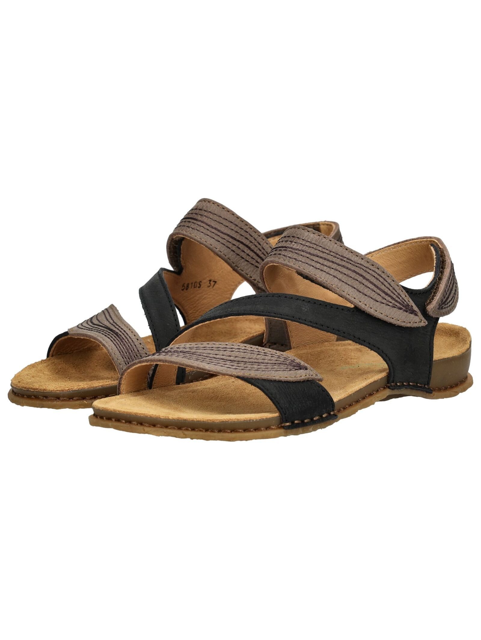 El Naturalista El Naturalista Sandalen Leder Riemchensandale