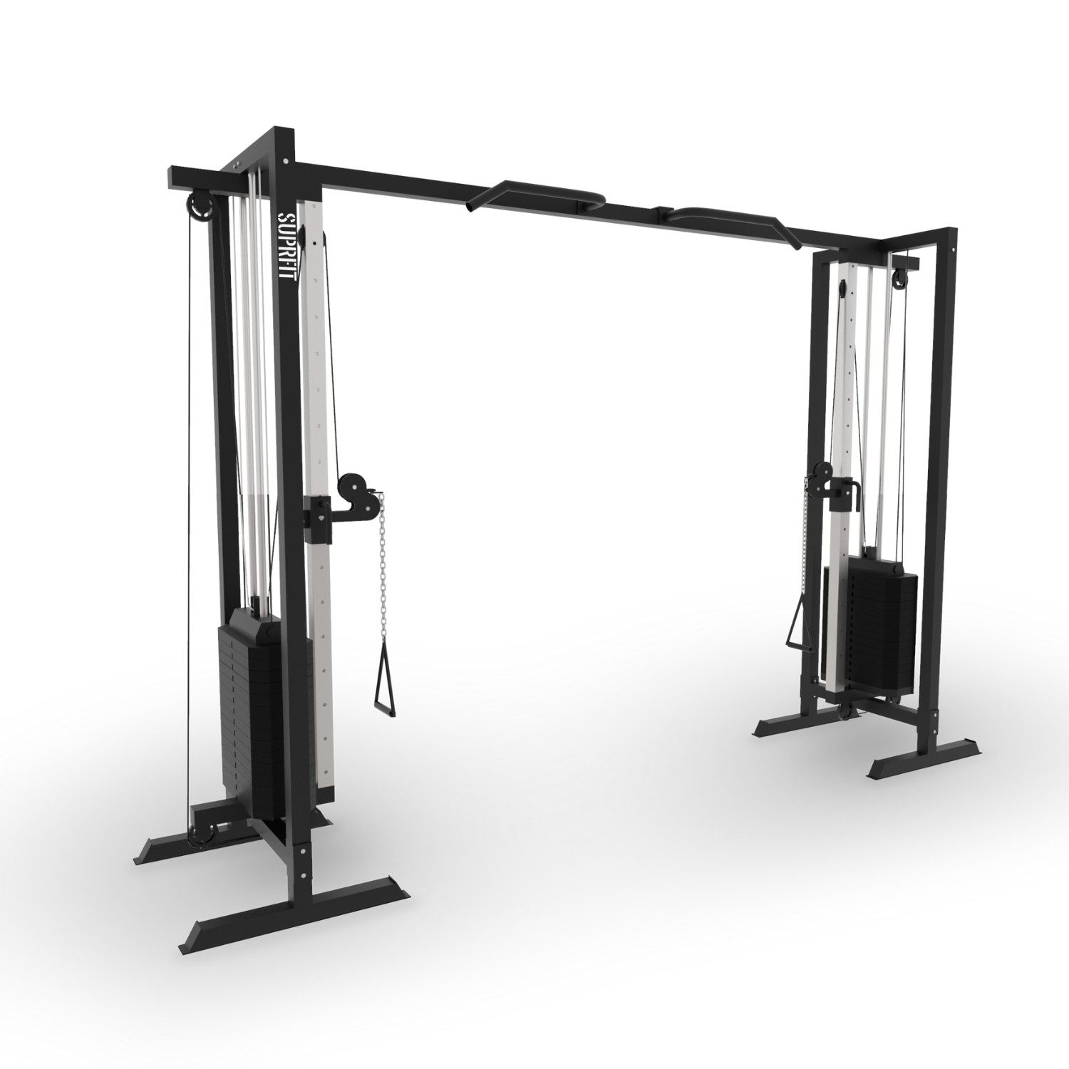 Kraftstation Hallador Fitnessturm als Kabelzugstation Regular od. Basement Edition