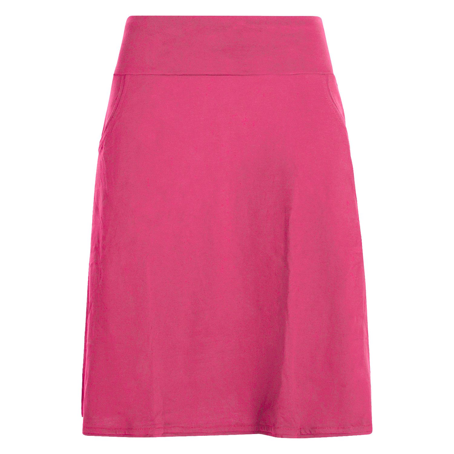 Vishes Jerseyrock Rock Damen Knielang Bio günstig online kaufen
