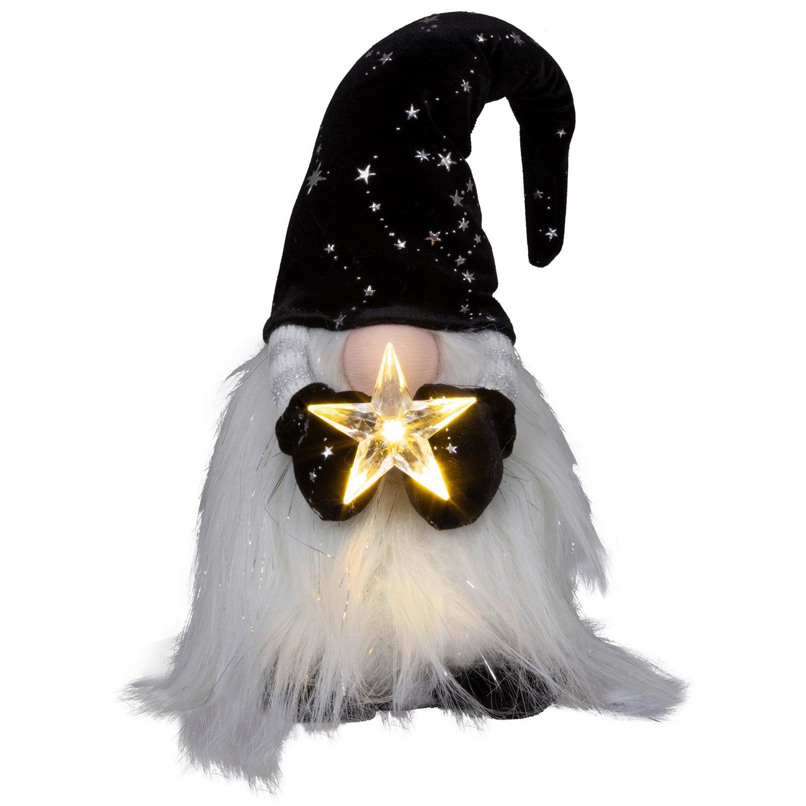 Christmas Paradise Weihnachtsfigur Wichtel mit LED 25cm (37cm) (Deko Figur, günstig online kaufen