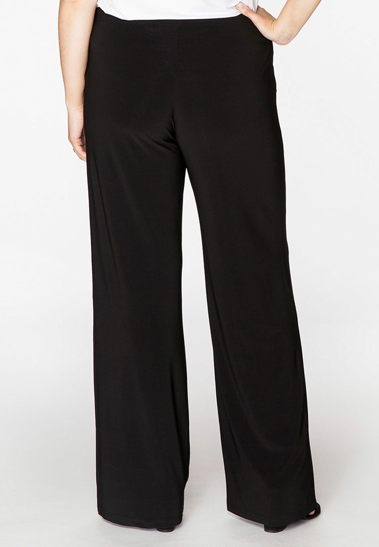 YOEK Bootcuthose Damen Weite Hosen Große Größen
