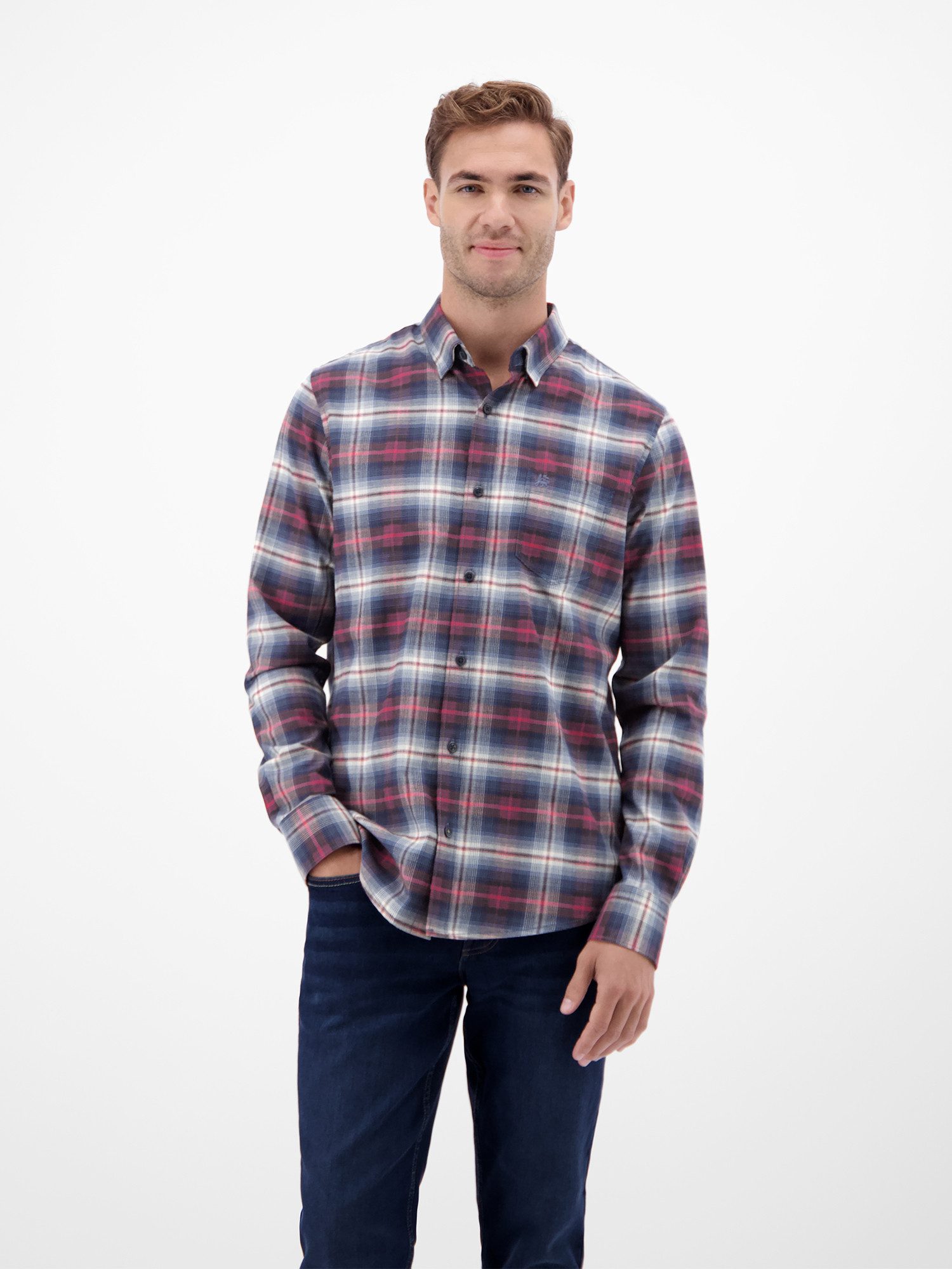 LERROS Flanellhemd LERROS Herren Flanellhemd - Klassisch. Cool. Kombinierba günstig online kaufen