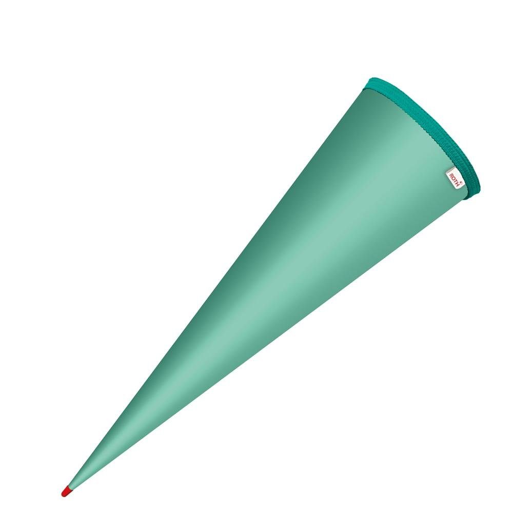 Roth Schultüte Rohling, 70 cm, rund, ohne Verschluss, Zuckertüte zum Basteln