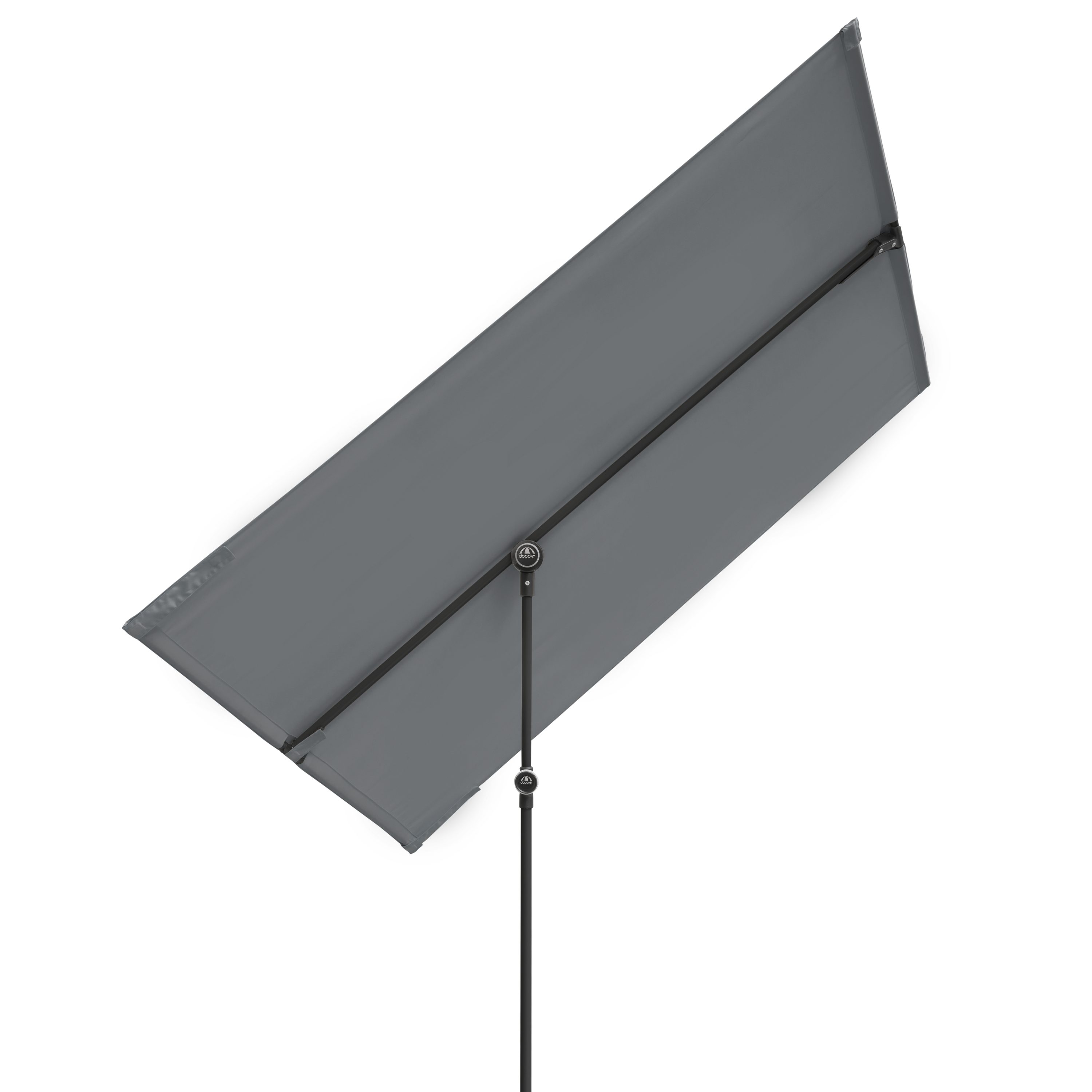 doppler® Sonnenschirm Active Balkonblende Black, 170x130cm, Sichtschutz