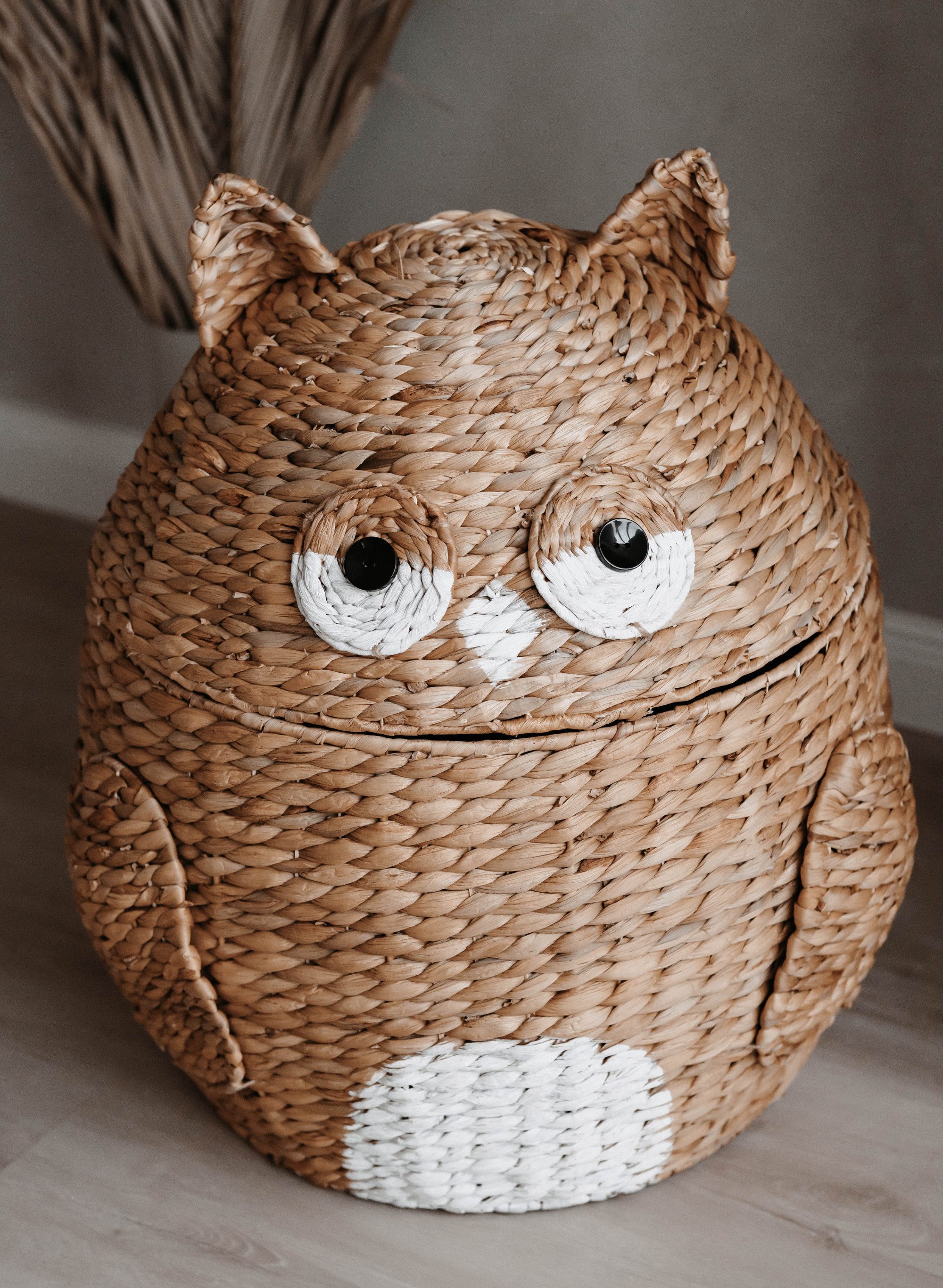 Kuzira Aufbewahrungskorb DER WEISE HUGO/ Wäschekorb/Spielzeugkorb/ Papierko günstig online kaufen