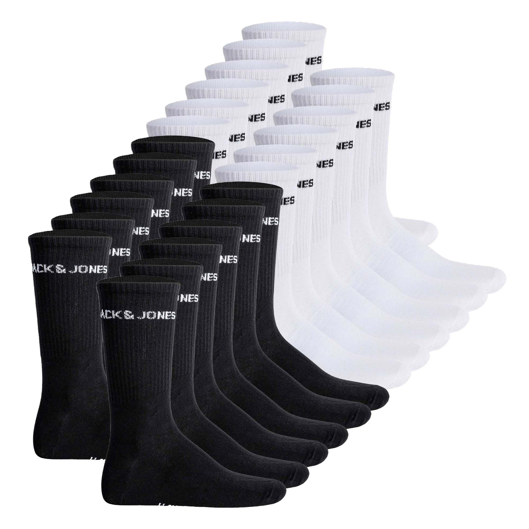 Sportsocken Herren Socken 24er Pack Baumwolle JACLOGO 24 PACK