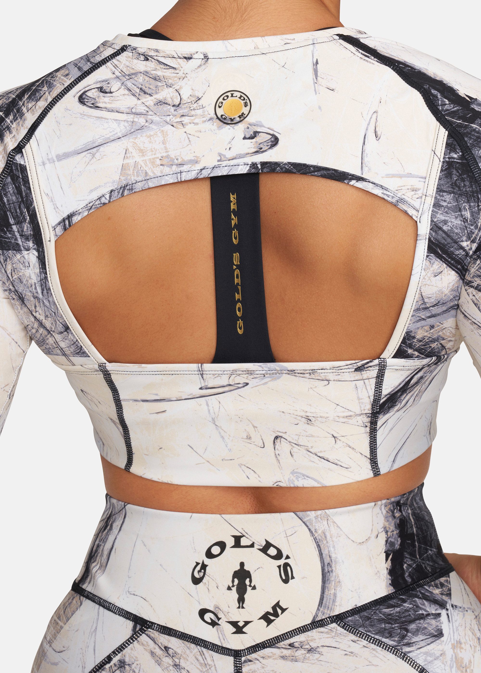GOLD'S GYM APPAREL Langarmshirt HELEN pilling-resistent, formstabil, atmungsaktiv, schnelltrocknend