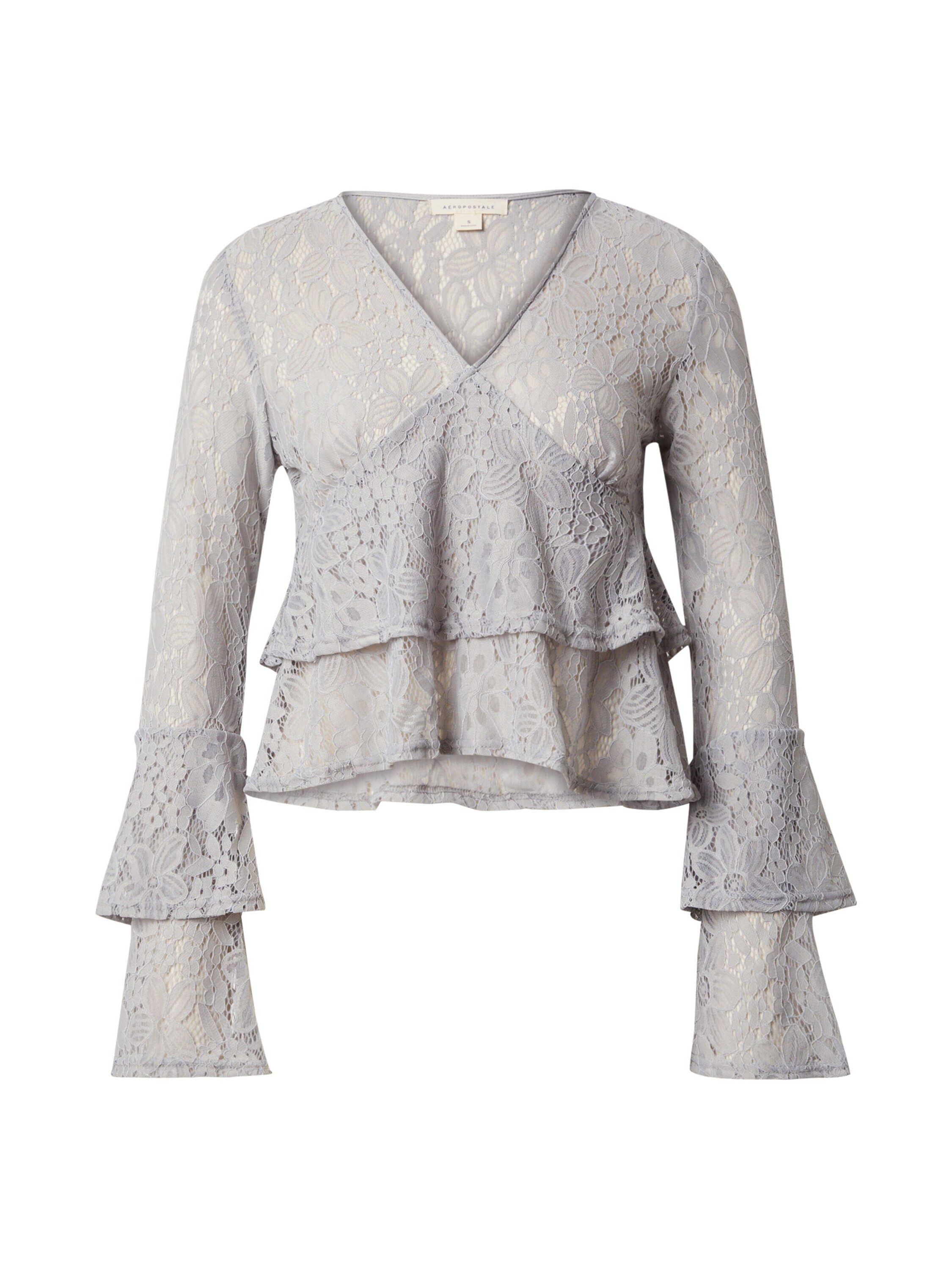 AÈROPOSTALE Langarmbluse (1-tlg) Volant