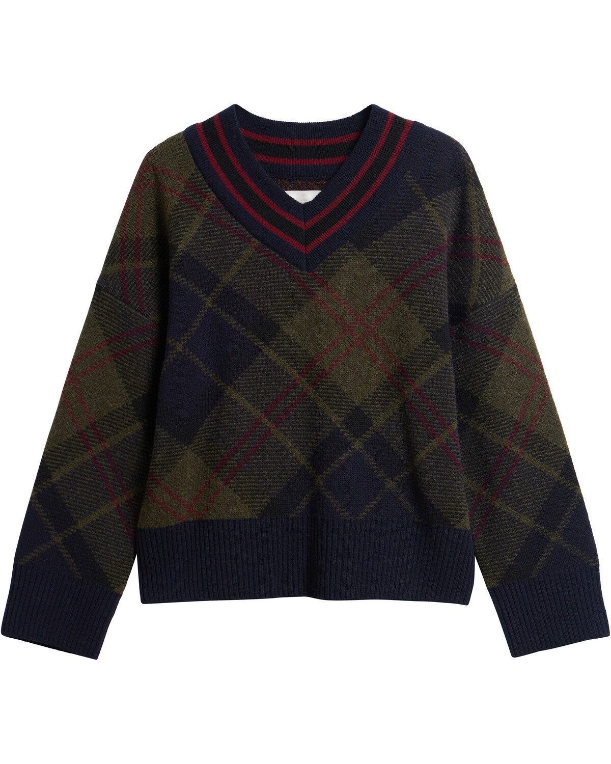 Barbour Strickpullover V-Pullover Shae Knitted Jumper