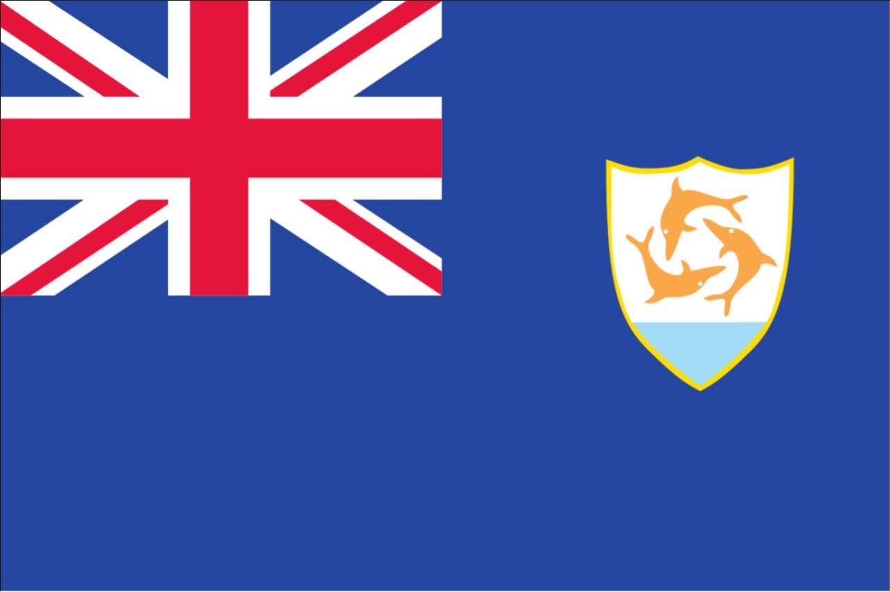 Flagge g/m² 80 Anguilla flaggenmeer