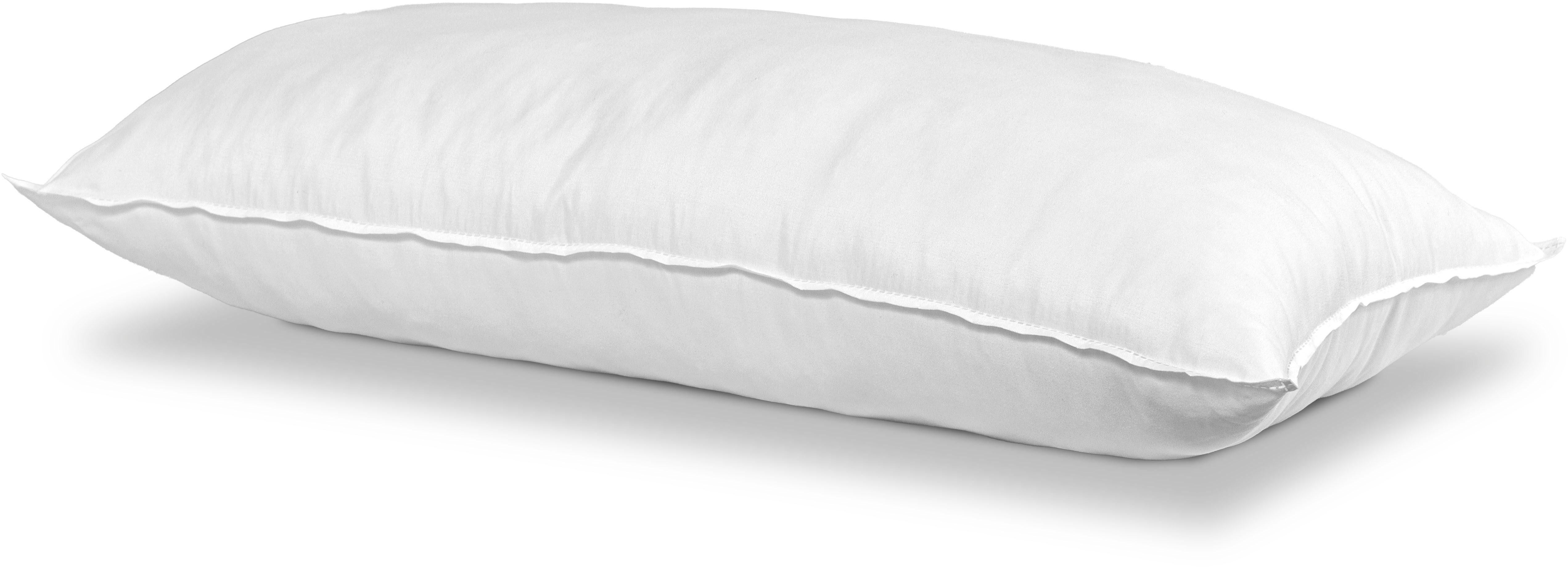 John Cotton Microfaserkissen Emilia, Kopfkissen 40x80 cm, 80x80 cm, Füllung: Polyester, Bezug: Microfaser, Kissen, allergiker geeignet (für Hausstauballergiker)