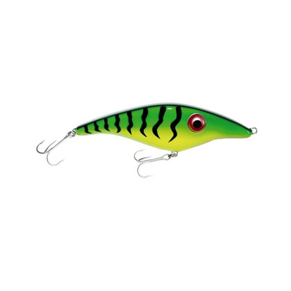 Zalt Kunstköder Zalt-Z Wobbler Jerkbait 39 barsch grün, (1-St)