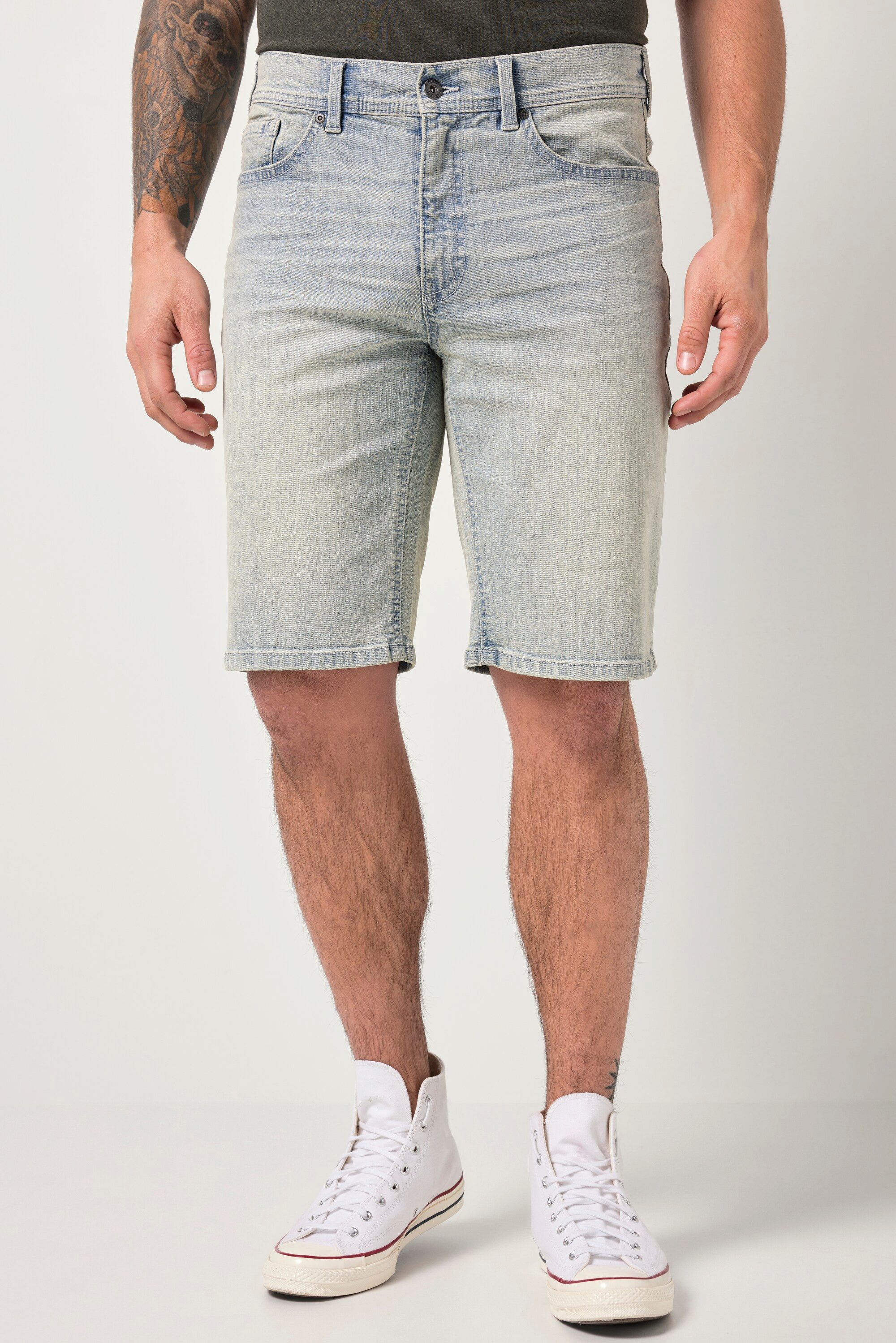 JP1880 Bermudas Jeansbermuda FLEXNAMIC® Denim Vintage 5-Pocket