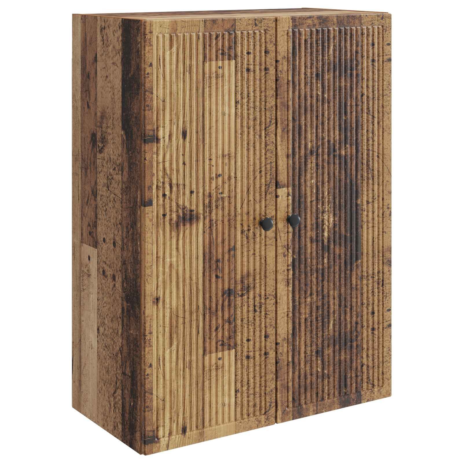 vidaXL Hängeschrank 66 x 34,5 x 90 cm Hängeschrank Wandschrank Altholz 66x34,5x90 cm Holzw