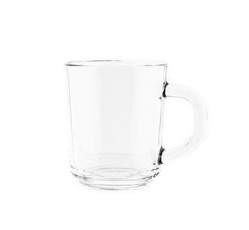 Almina Gläser-Set 6er Liya mit Henkel für Tee oder Kaffee 230 ml Transparent