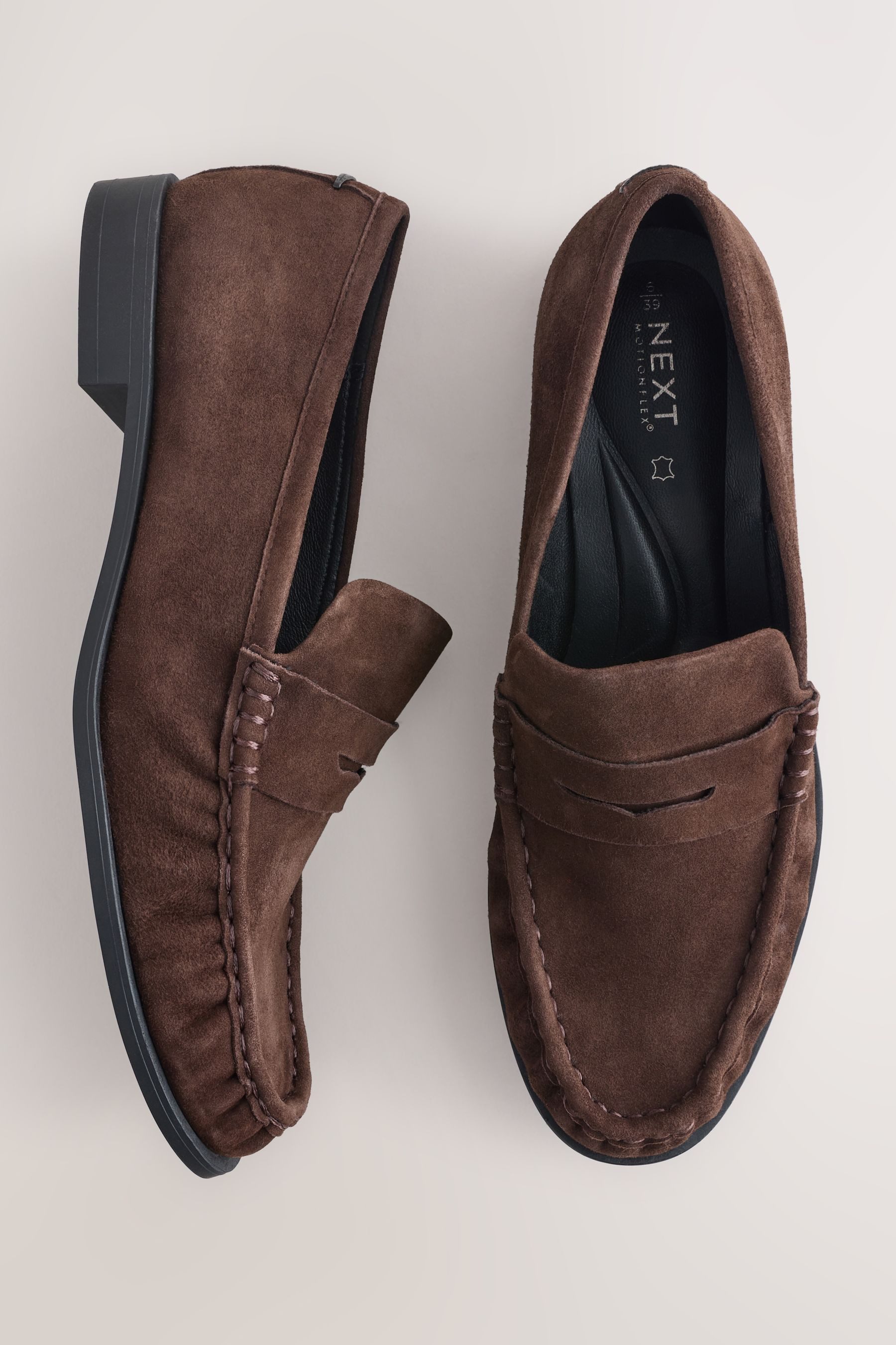 Next Forever Comfort® Motionflex Slim Leder-Loafer günstig online kaufen