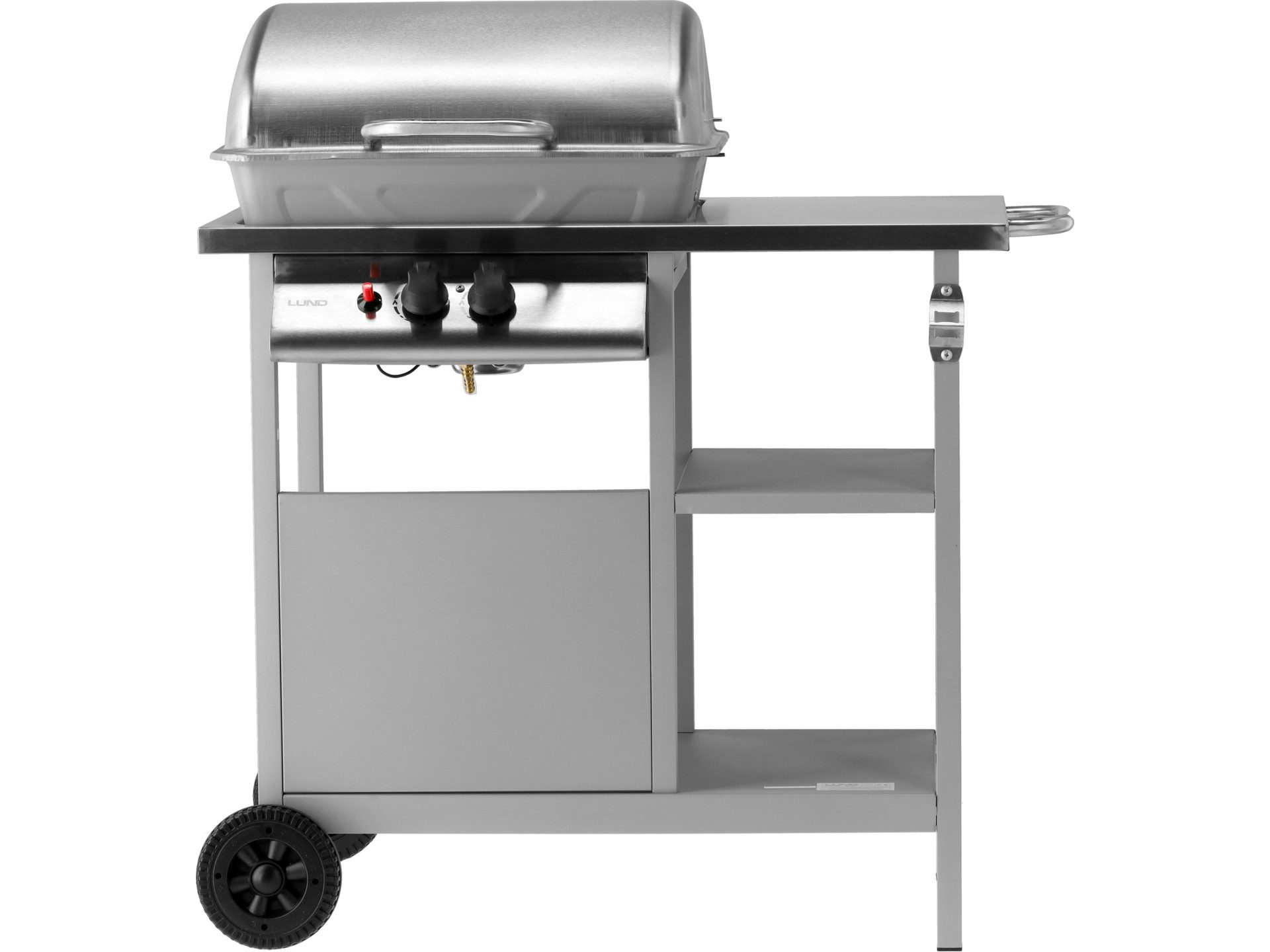 Lund Gasgrill Gasgrill 5,5kW, 2 Brenner, Edelstahl 91,3 × 54,6 × 95,8 cm, Gasgrill 5,5kW, 2 Brenner, Edelstahl 91,3 × 54,6 × 95,8 cm, Gasgrill 5,5kW, 2 Brenner, Edelstahl 91,3 × 54,6 × 95,8 cm