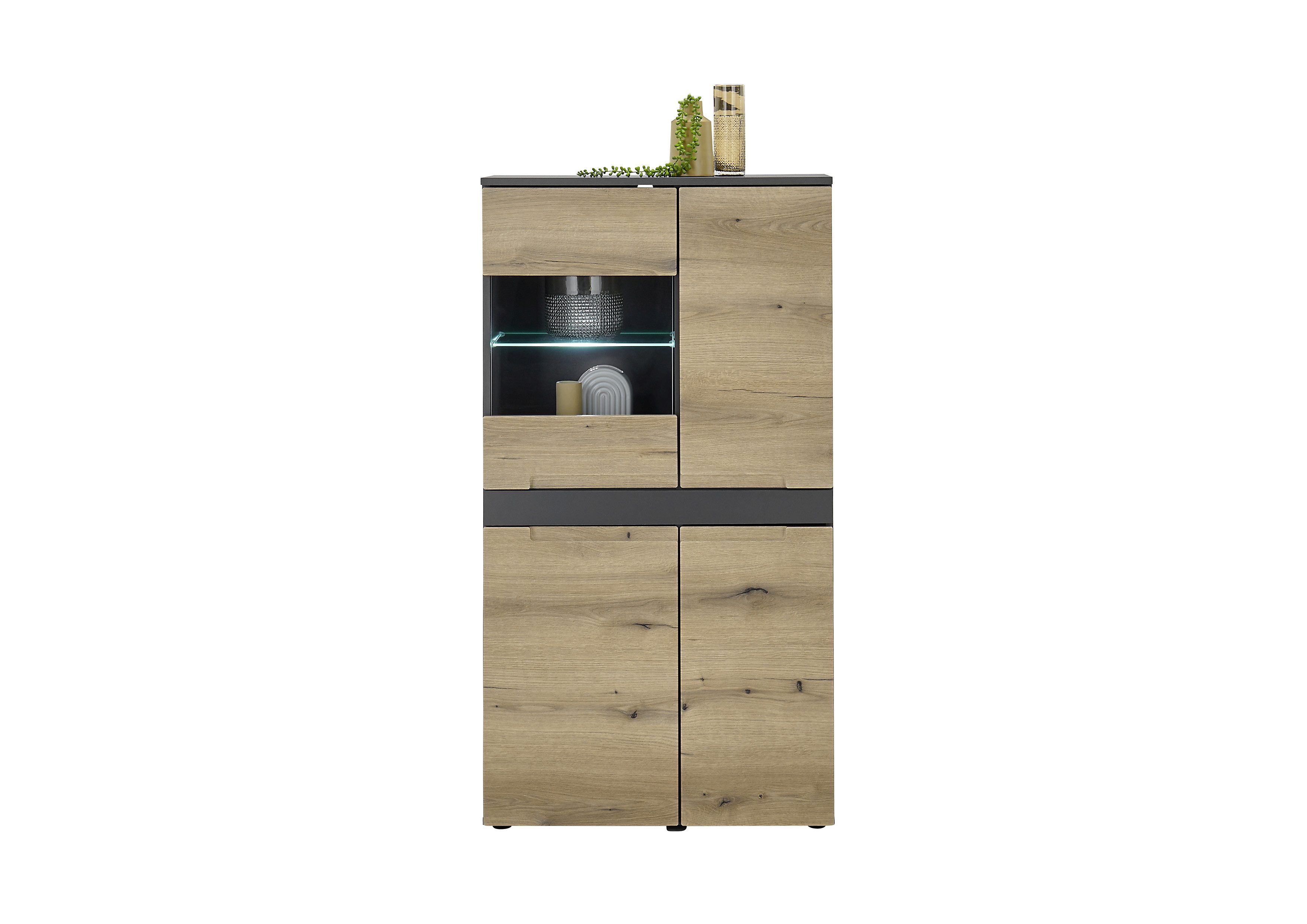 HBZ Highboard Highboardvitrine CORK