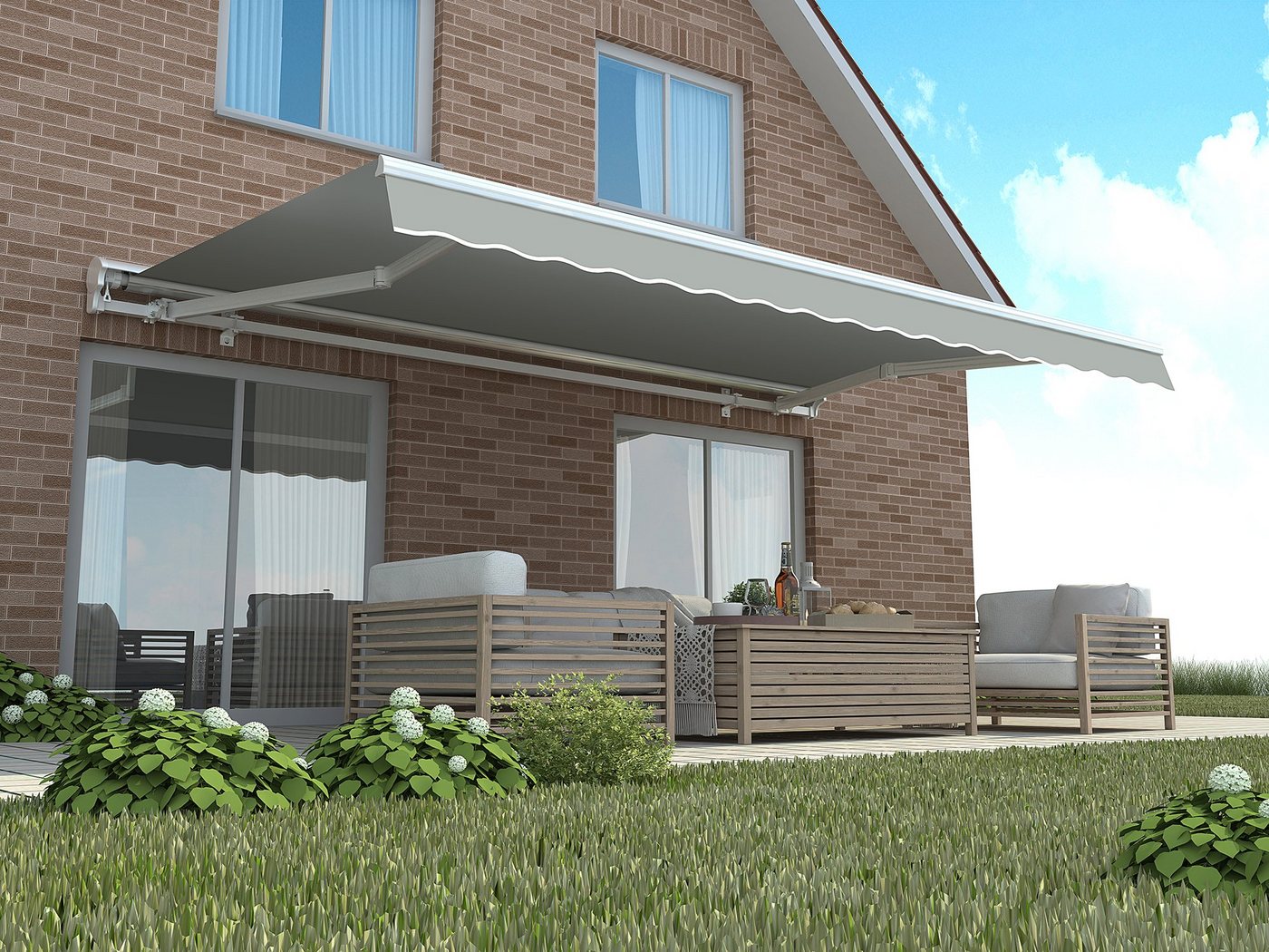 Thumbnail - home trends Markise home trends Markisenstoff Markisentuch UV-beständig