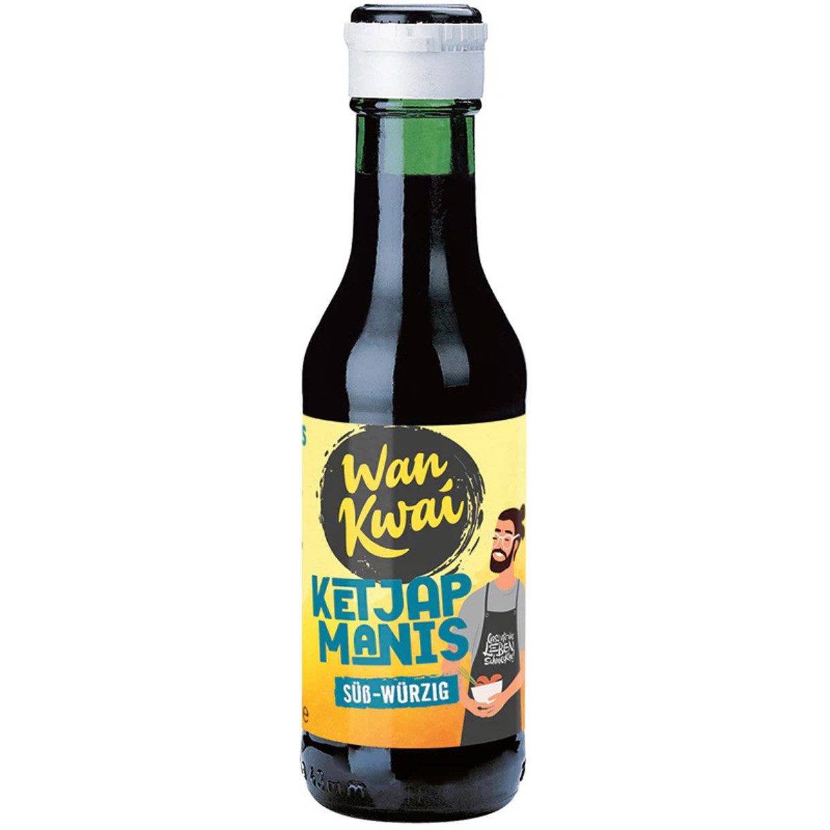 Wan Kwai Saucen, Wan Kwai Ketjap Manis milde dickflüssige süß würzige Sauce 500ml