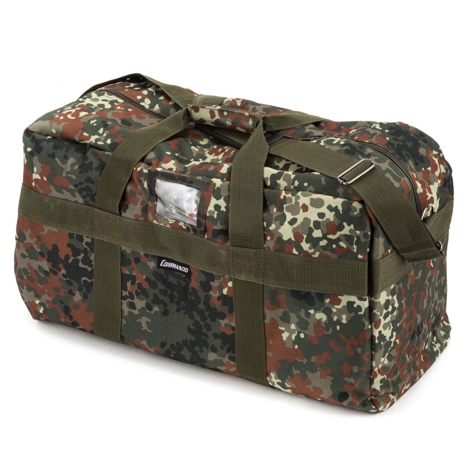 57 BW-Flecktarn L Sporttasche Bag Commando-Industries Einsatztasche Army US Airforce