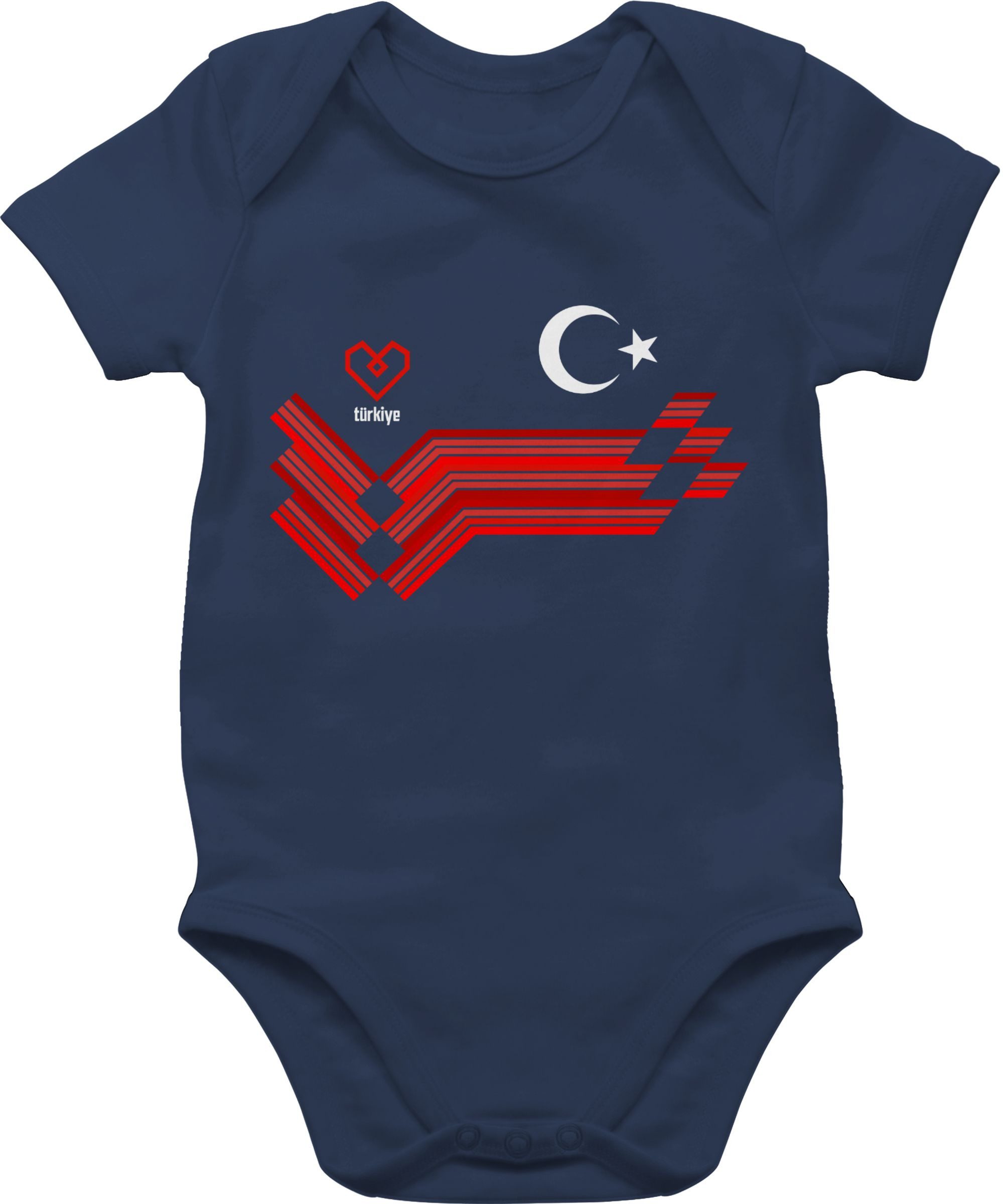 3 Navy Blau