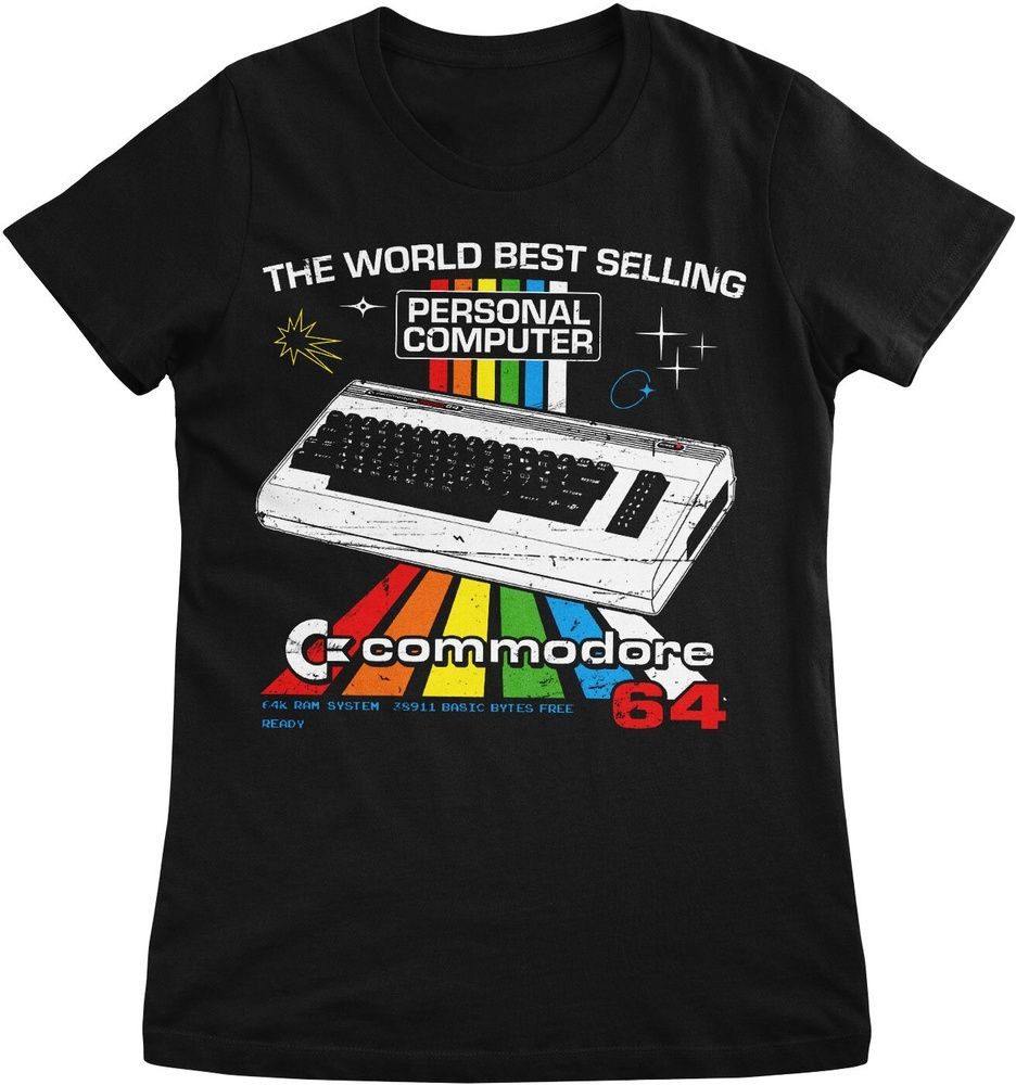 Nintendo T-Shirt C64 Personal Computer Girly Tee