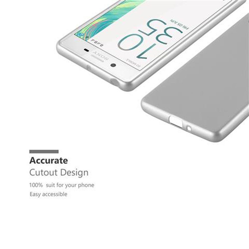 Cadorabo Handyhülle für Sony Xperia X Hülle Sony Xperia X, Flexible TPU Silikon Handy Schutzhülle - Hülle - ultra slim