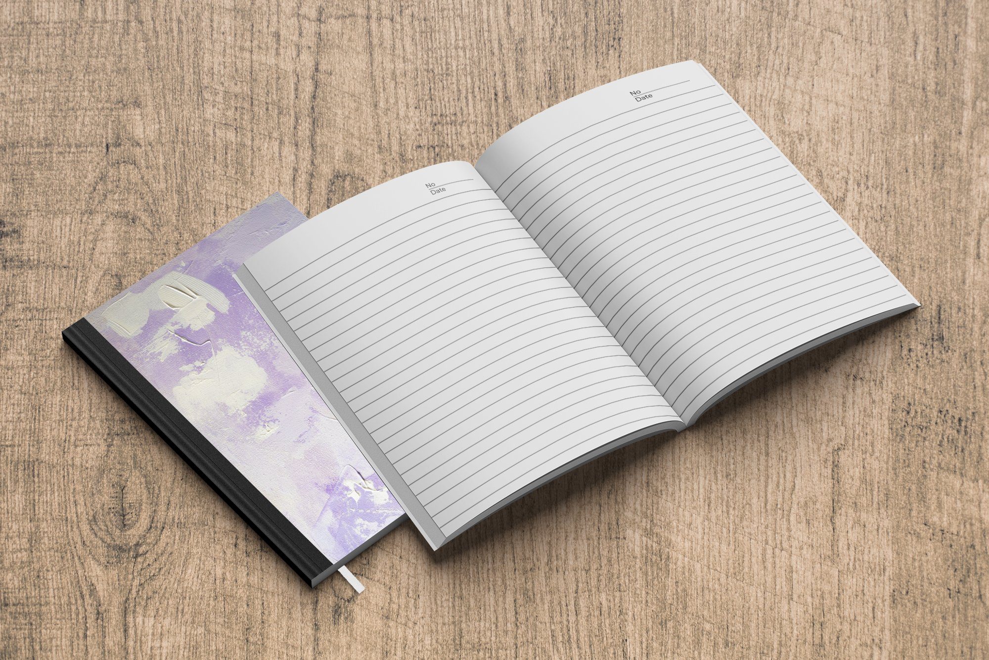 Design, 98 Seiten, - Abstrakt - Notizbuch Tagebuch, Notizheft, Haushaltsbuch Malerei MuchoWow Journal, A5, Merkzettel,
