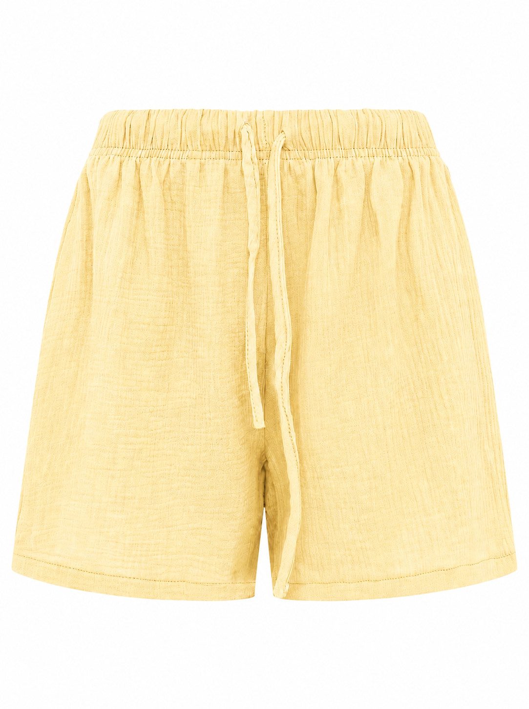 Zwillingsherz Shorts Shorts Musselin "Uni"