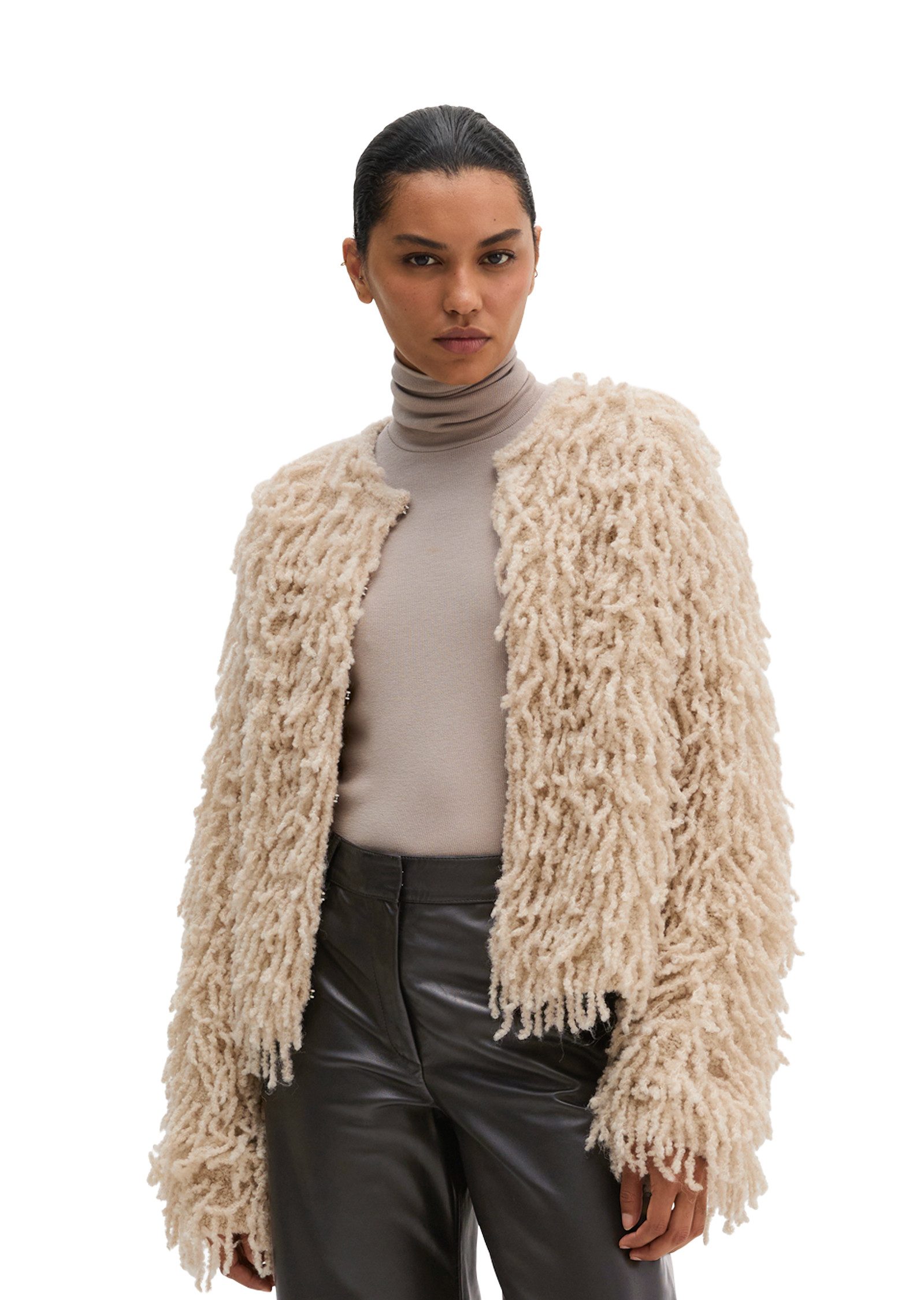 Marc O'Polo Cardigan aus weichem Bouclé-Garn