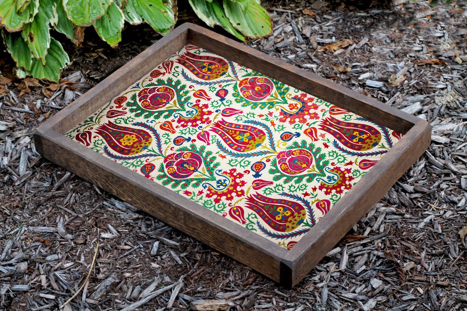 Tablett 100% WOODEN, 40 x 50 x 6 cm L0240