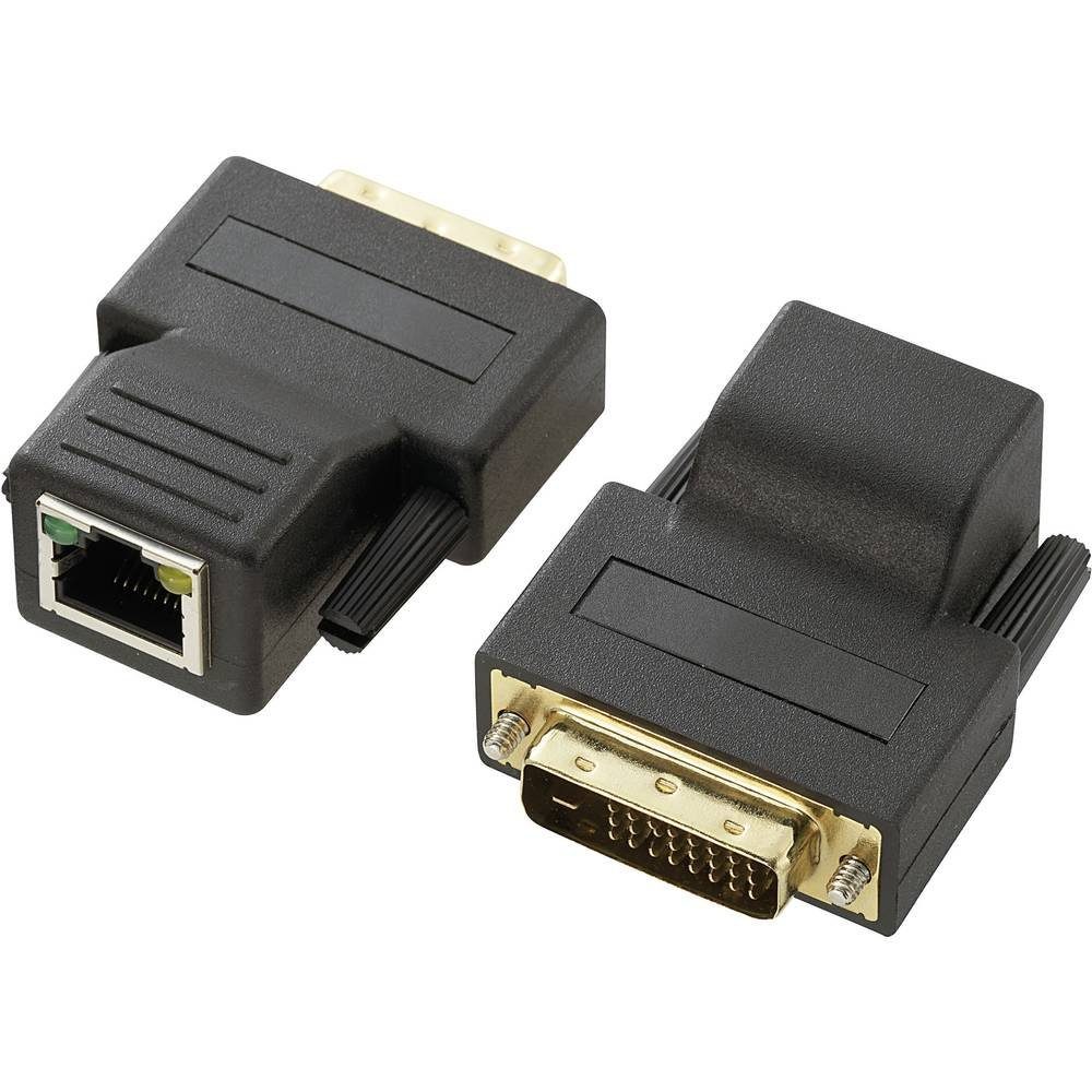 DVI-Verlängerung über Netzwerkkabel CAT5 70 m, Computer-Kabel
