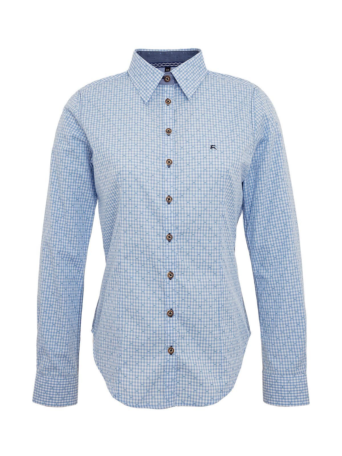 Gipfelstürmer Trachtenbluse 450001-3516-41 (1-tlg) günstig online kaufen